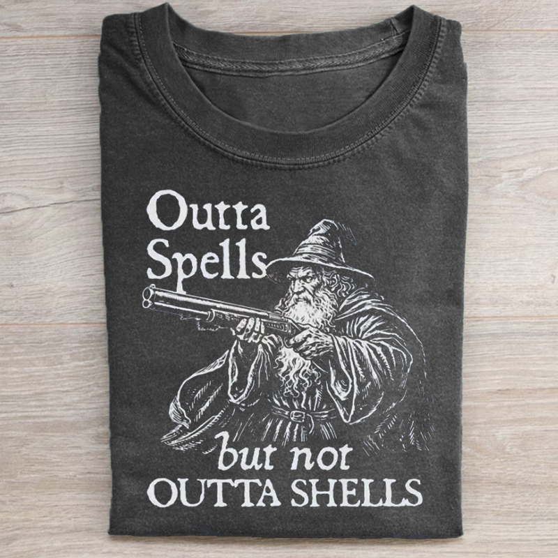 Funny Wizard Gun T-shirt