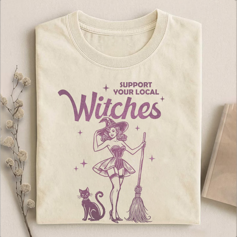 Support Your Local Witches T-shirt