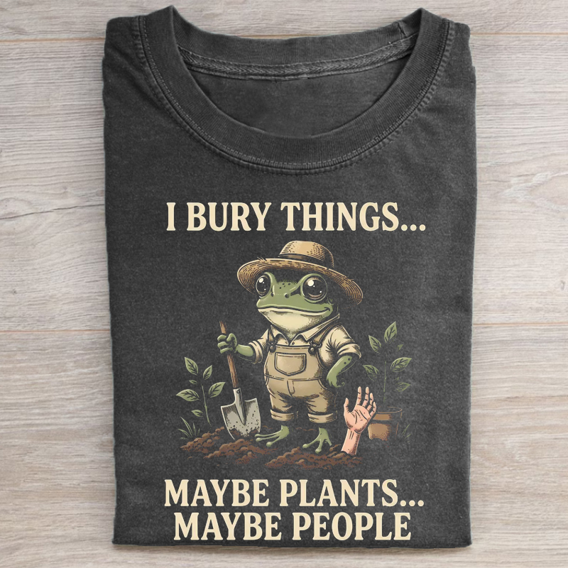  Retro Sarcastic Gardening T-shirt