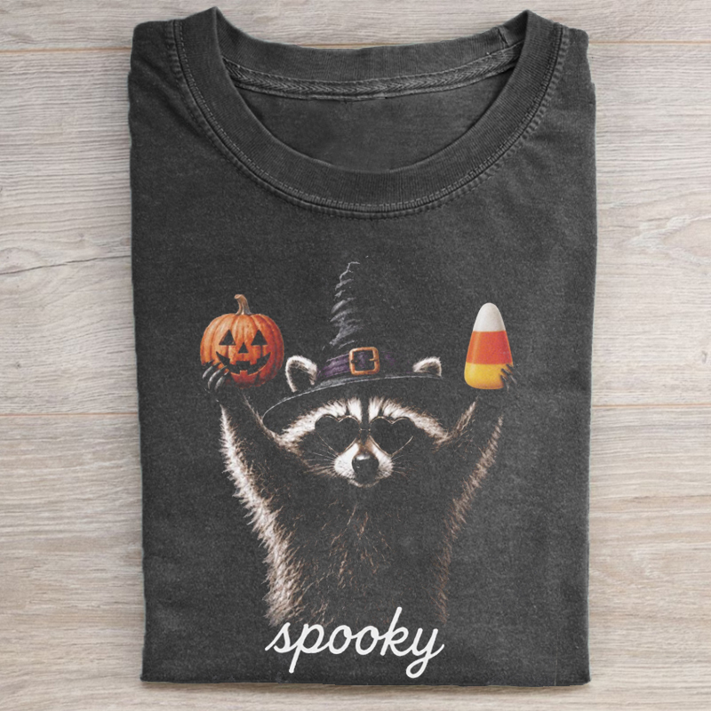 Raccoon Halloween T-shirt