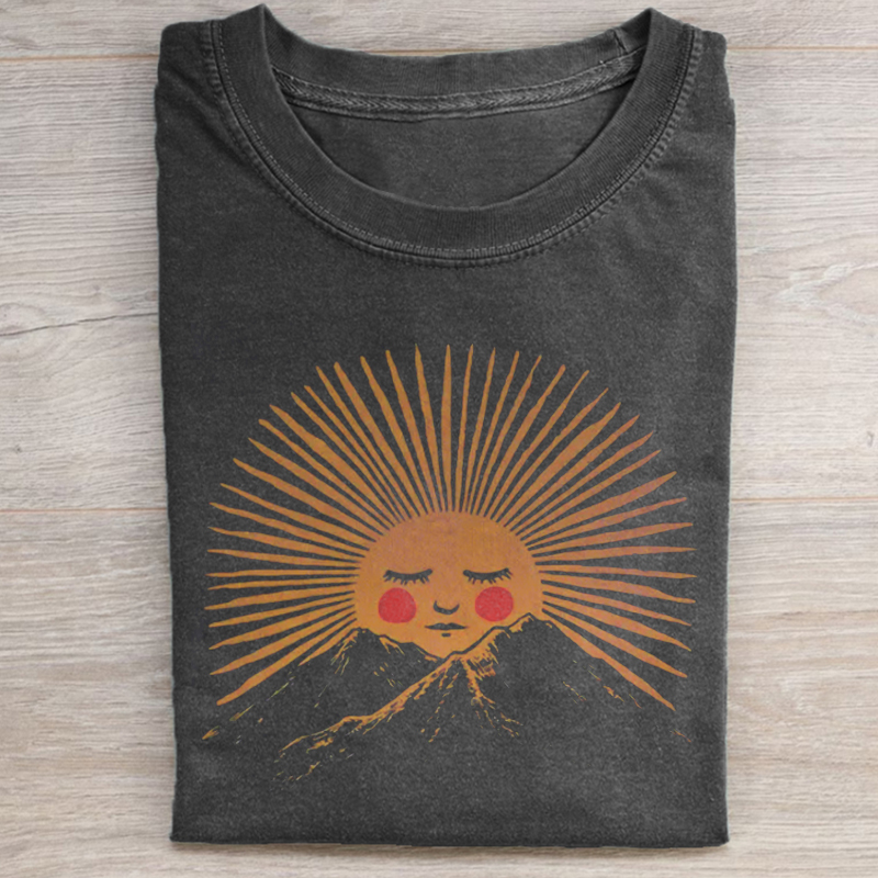 Vintage Boho Sun T-shirt