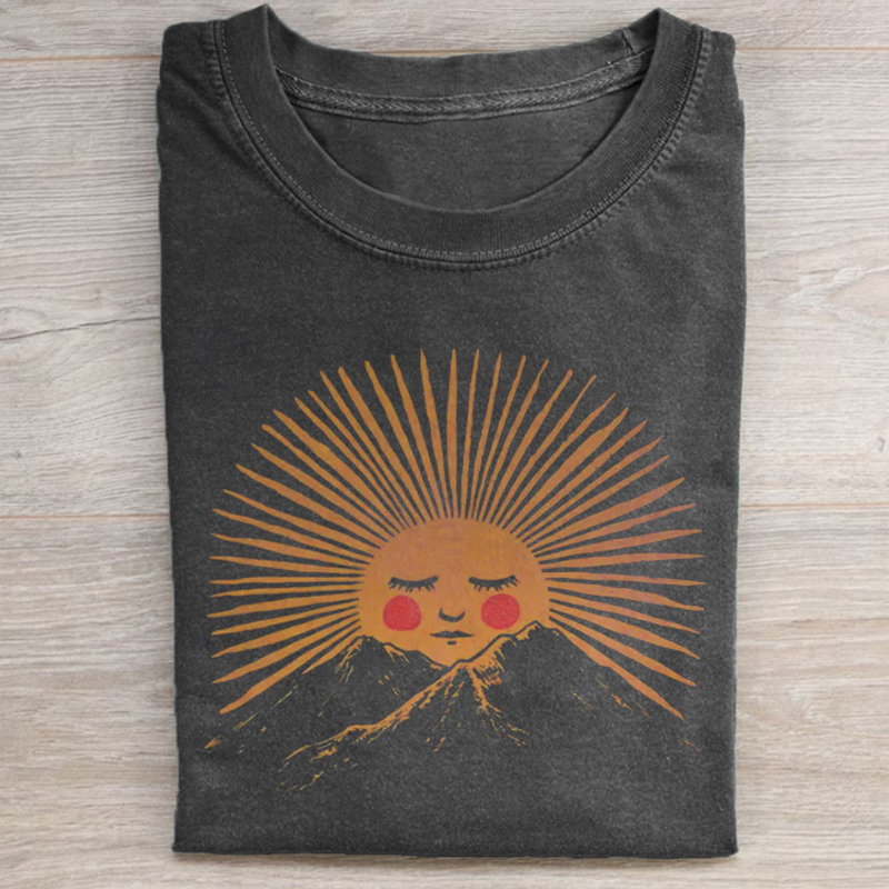 Vintage Boho Sun T-shirt