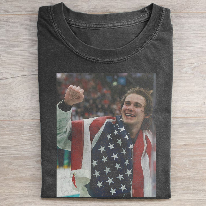 USA Olympic Gold Medal Hockey T-shirt