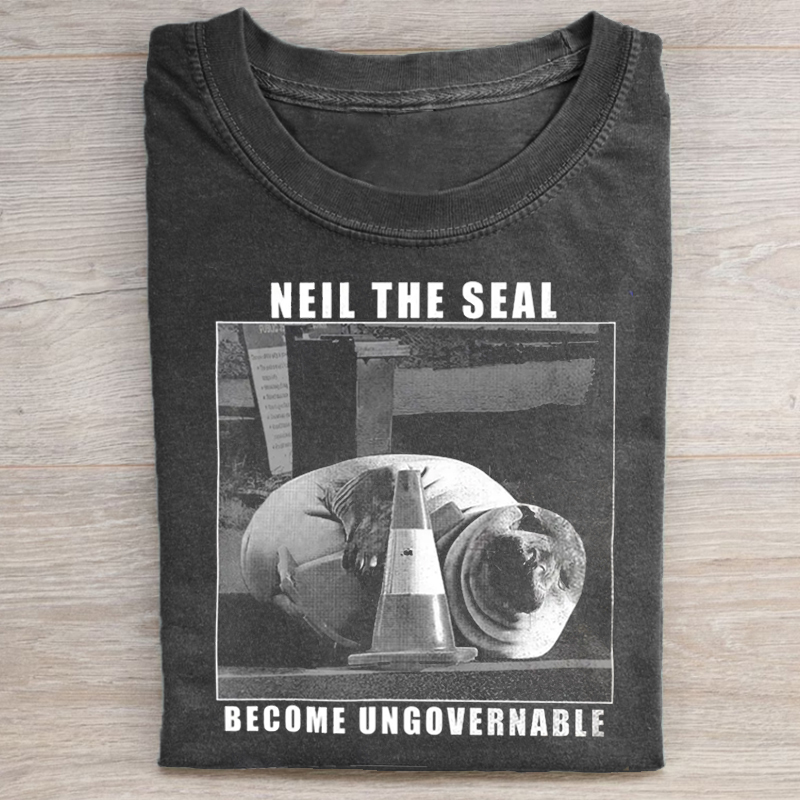 Vintage Neil The Seal Become Ungovernable T-shirt