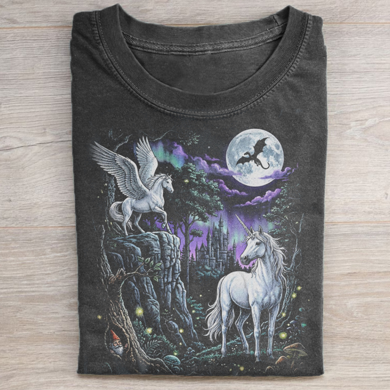 90s Fantasy Unicorn T-shirt