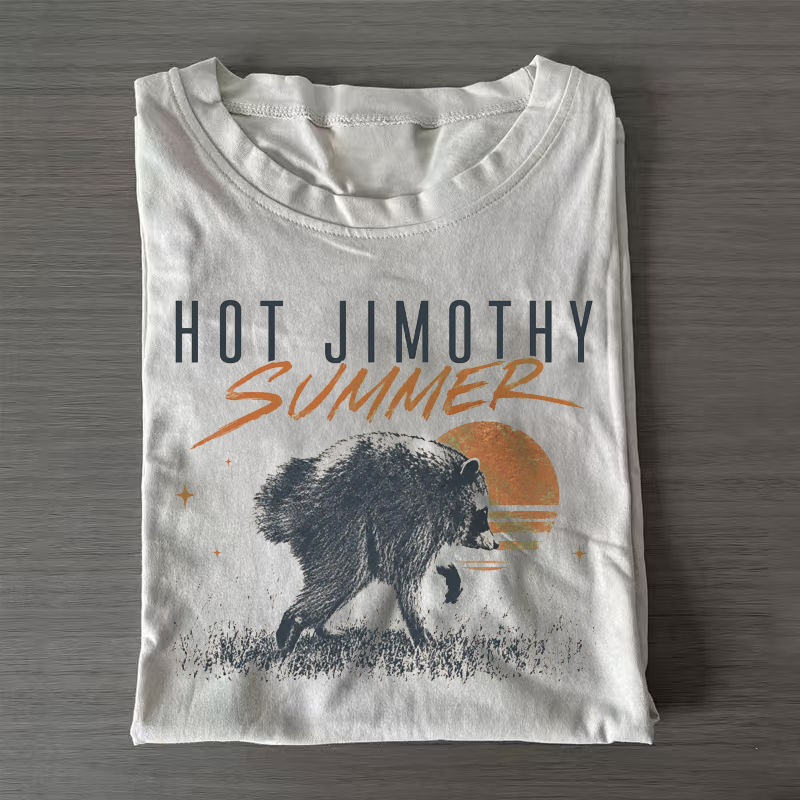 Hot Jimothy Summer Raccoon T-shirt