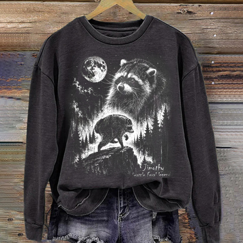 Vintage Jimothy Raccoon Sweatshirt