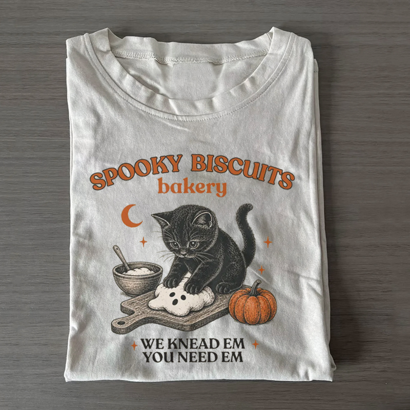 Kitty Biscuits Spooky Season T-shirt