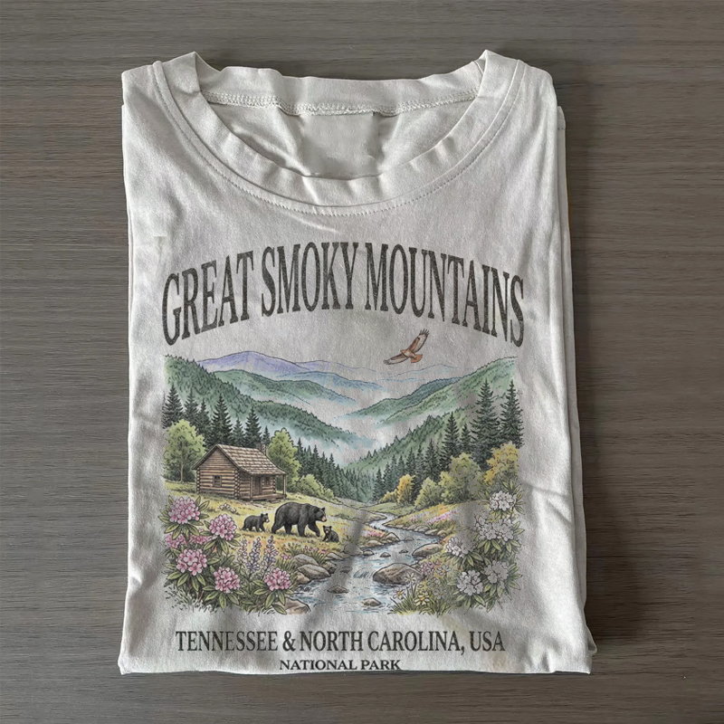 Great Smoky Mountains National Park Vintage 90s T-shirt