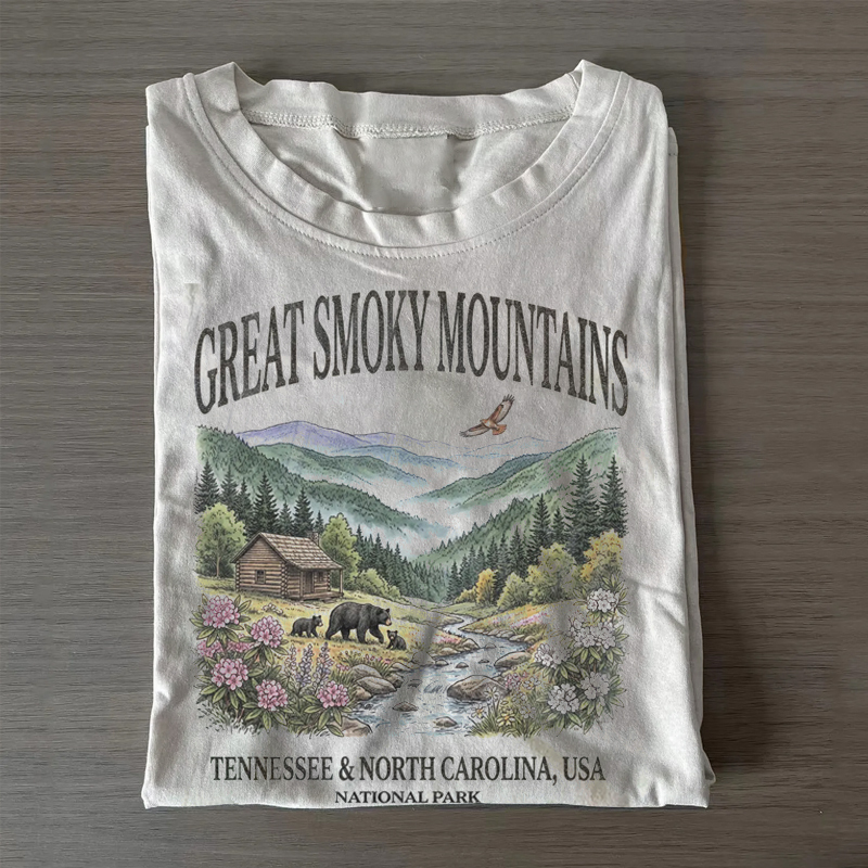 Great Smoky Mountains National Park Vintage 90s T-shirt