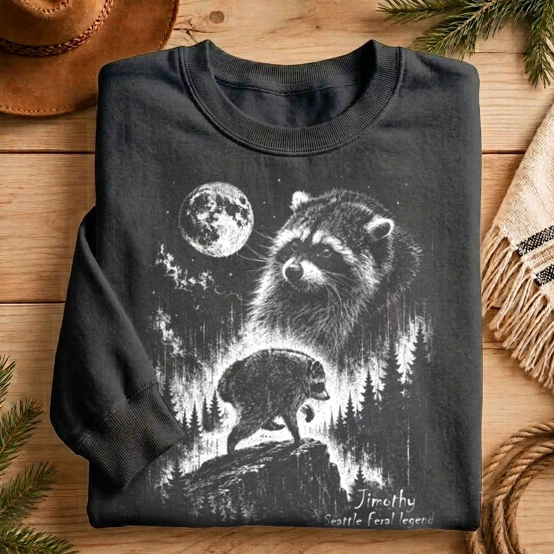 Vintage Jimothy Raccoon Sweatshirt