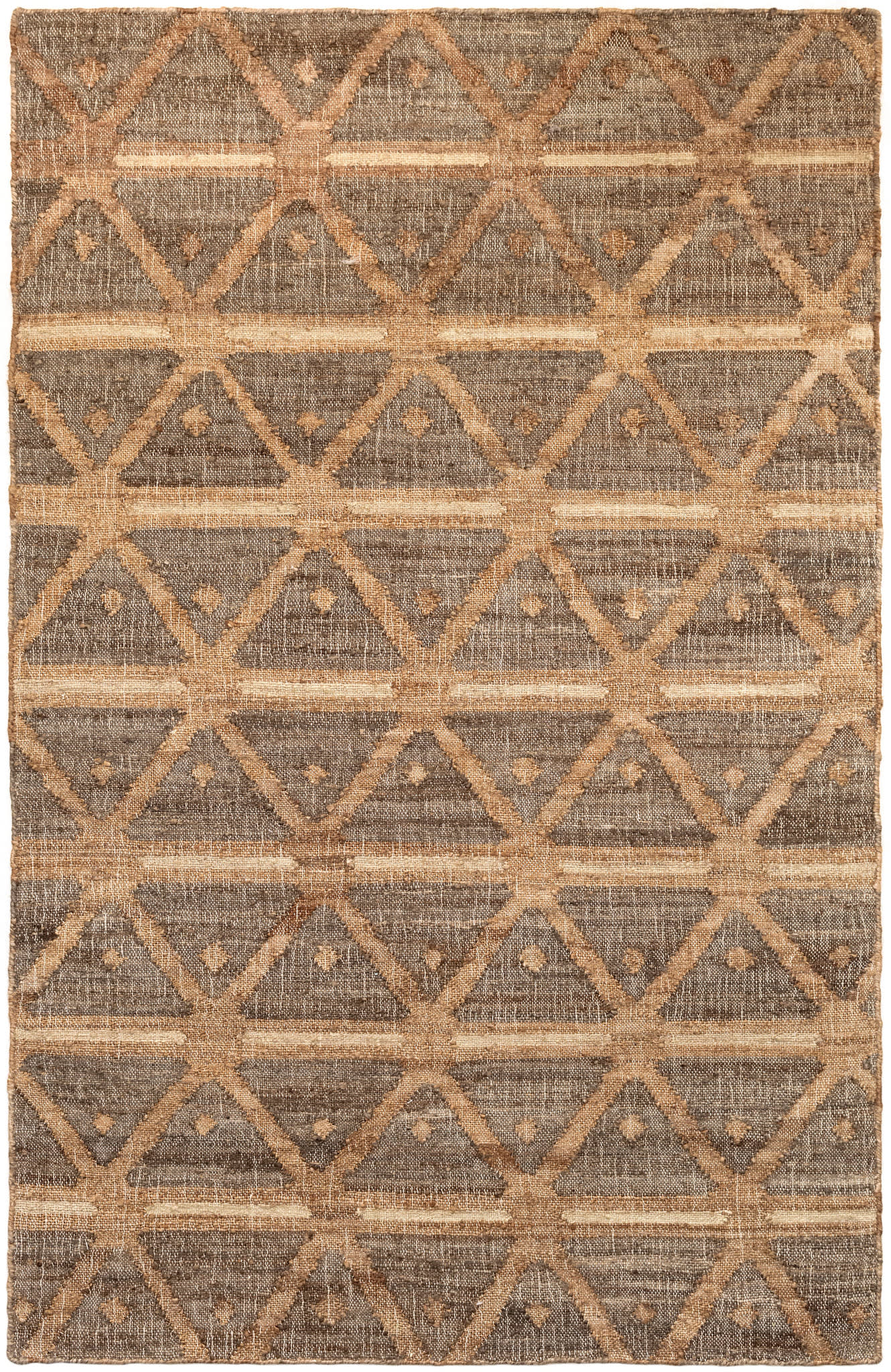 Rumi Handwoven Jute Rug | Brown