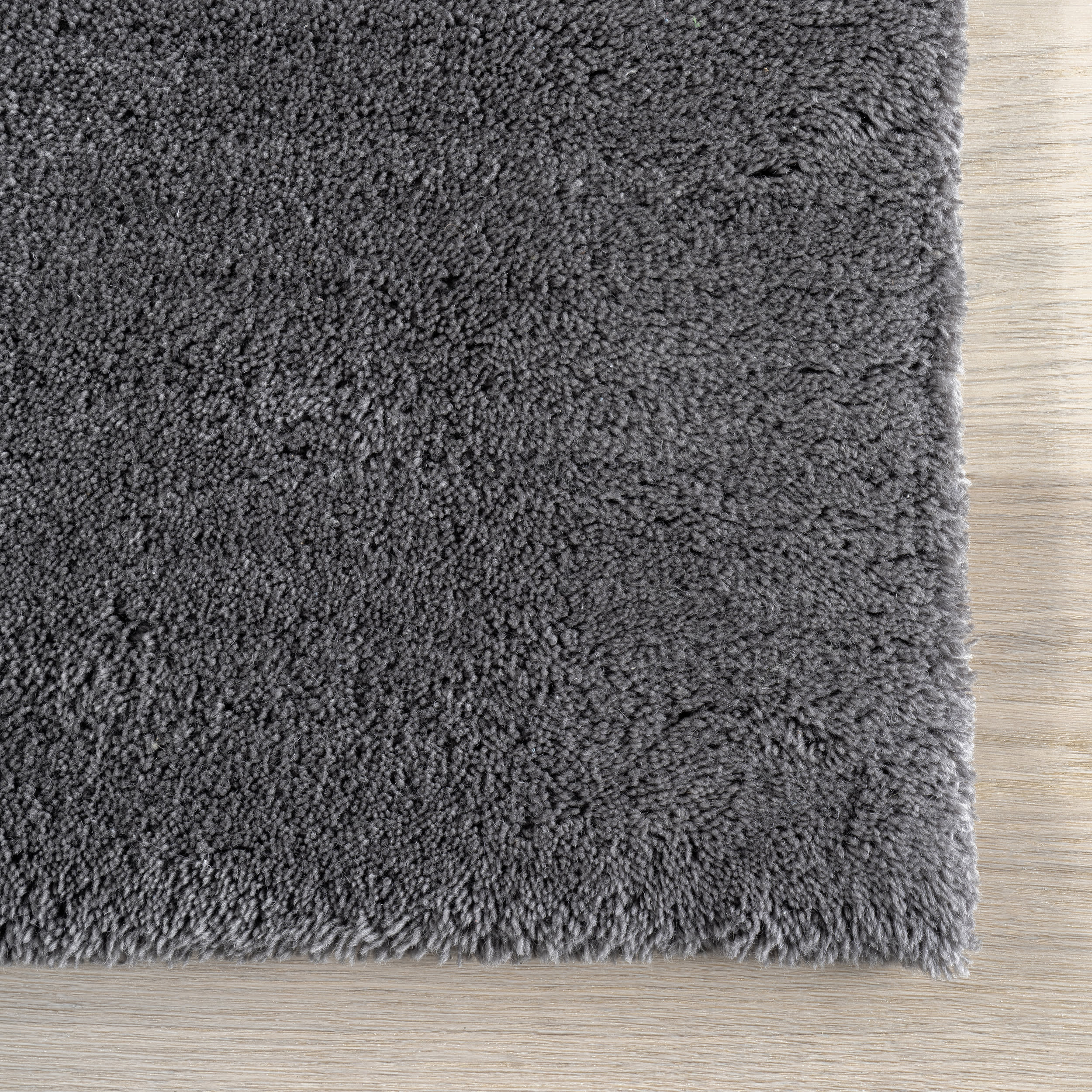 Gaia New Zealand Wool Shag Rug | Dark Grey