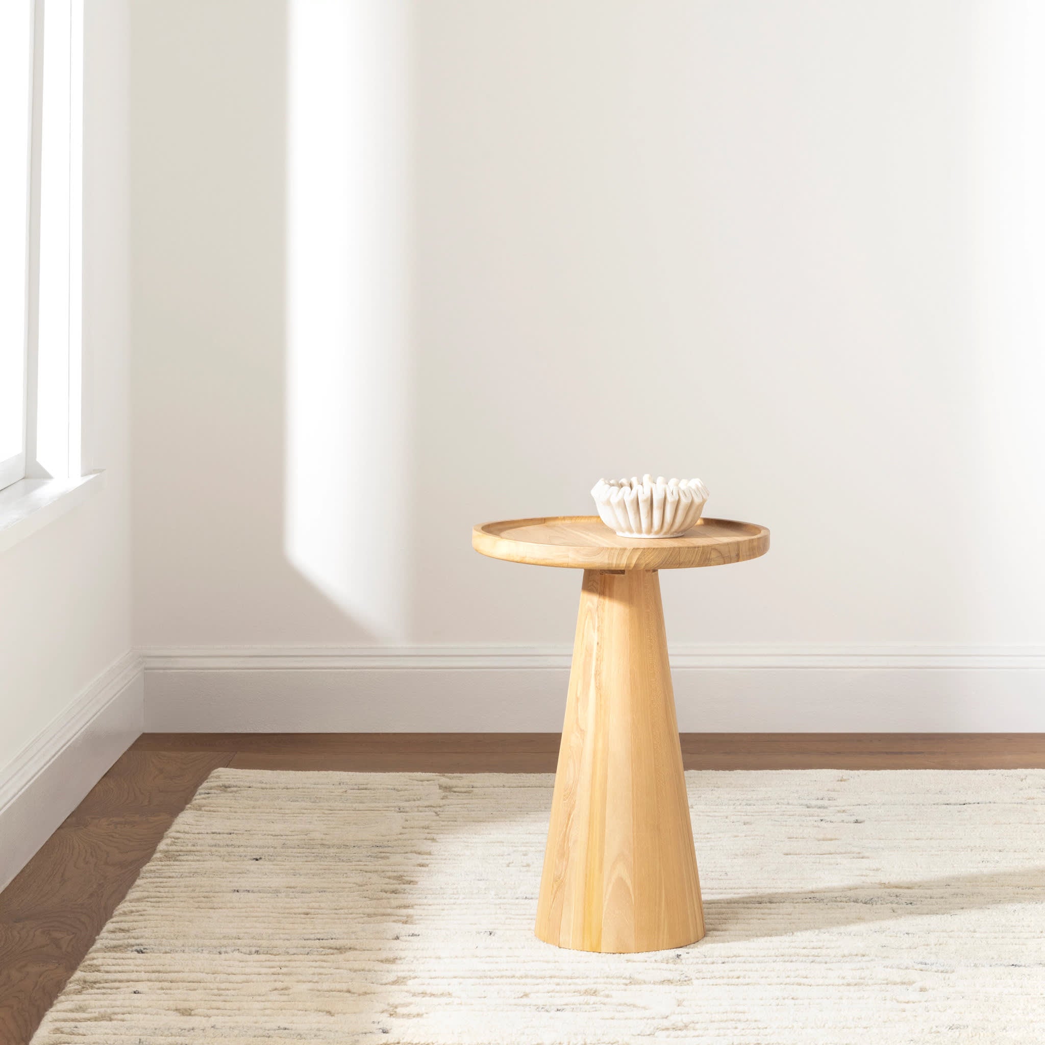 Malone Hand Tufted Wool Rug | Oatmeal