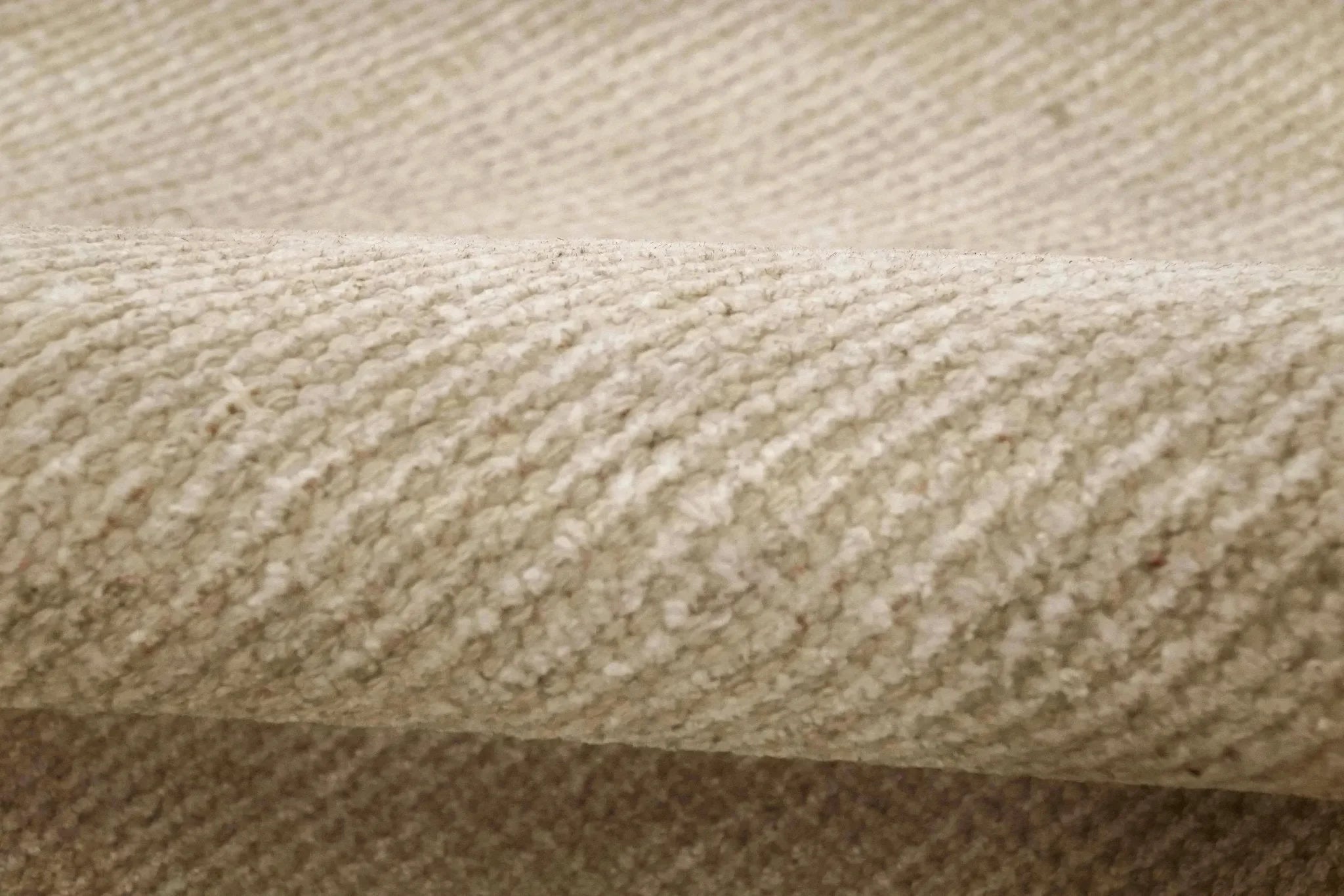 2x3, 5x8 and 8x10 Solid Beige Rug, Low Pile, No Shedding | TRD162 - The Mayfair Hall