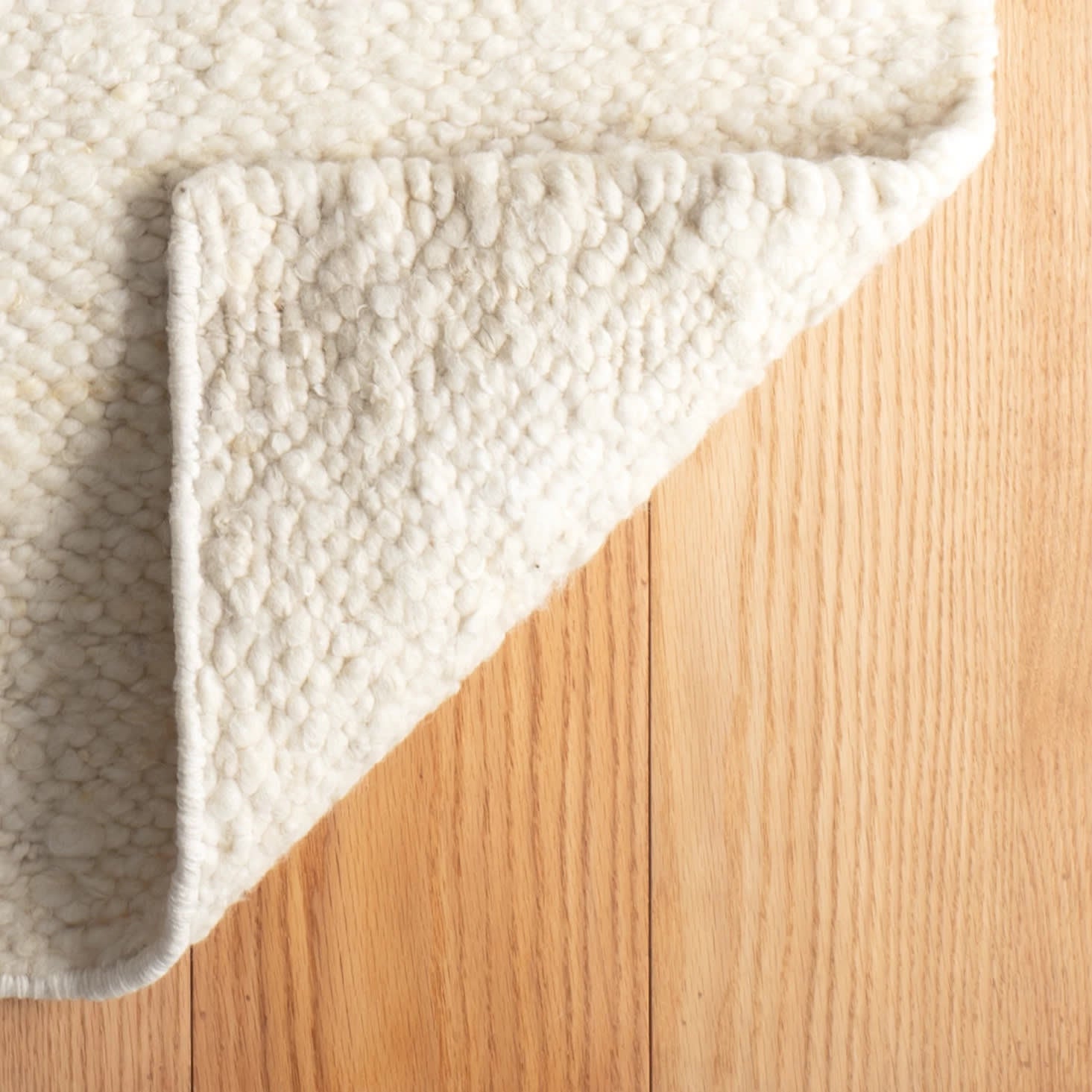 Holmstead Handwoven Wool Rug | Ivory