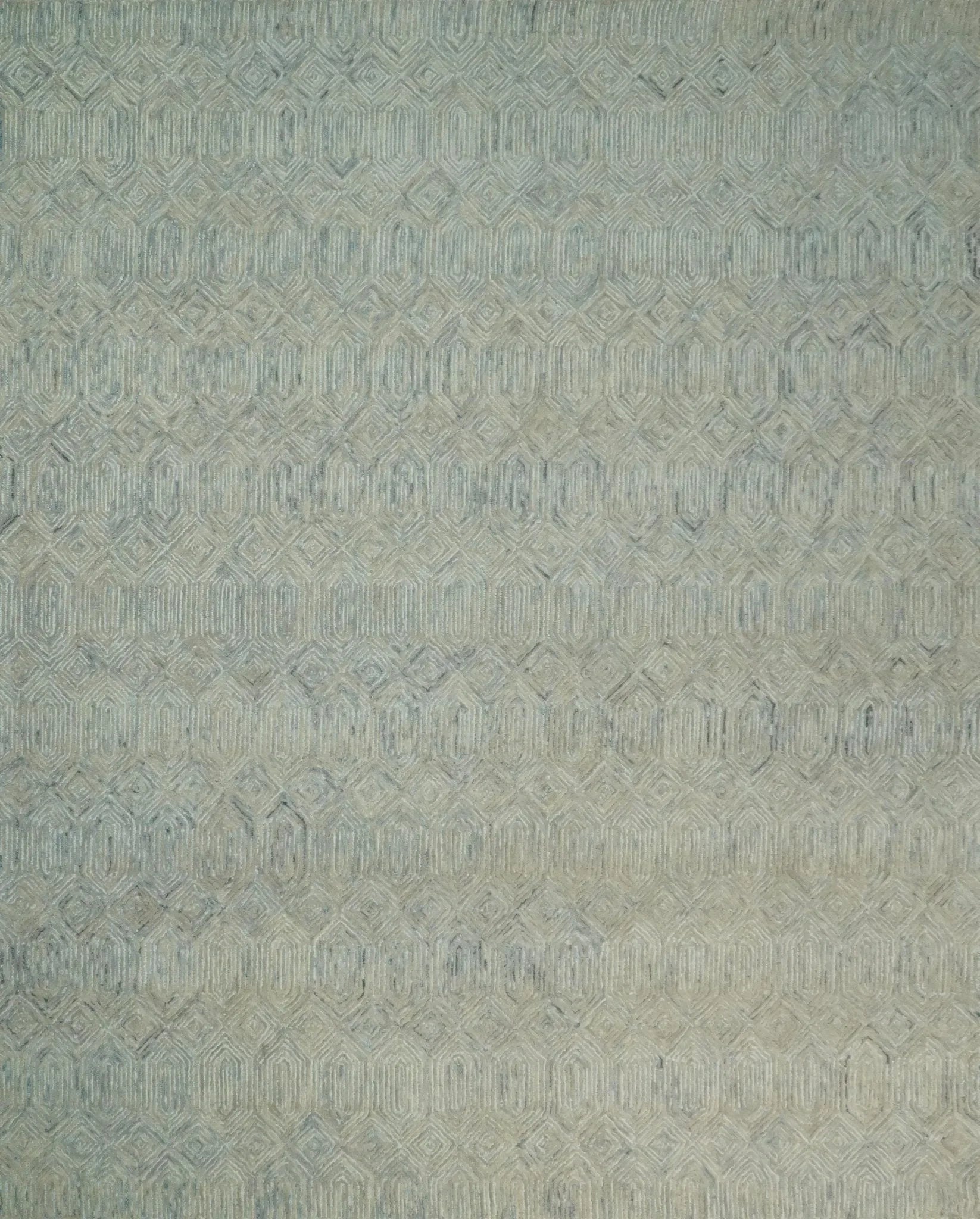 5x8 and 8x10 Hand Made Woolen Modern Camel and Blue Area Rug | EVE004 - The Mayfair Hall