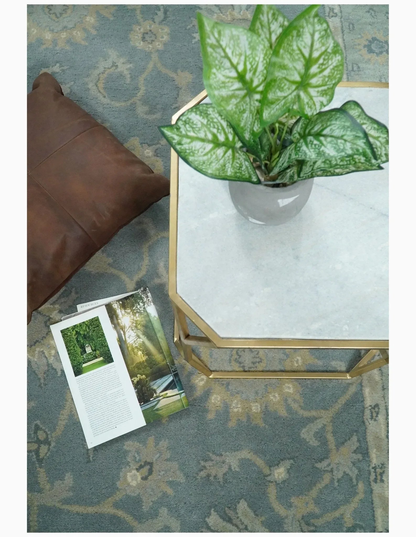 5x8 and 9x12 Handmade Classic Vintage Design Blue and Silver Wool Area Rug | TRDCP12158 - The Mayfair Hall