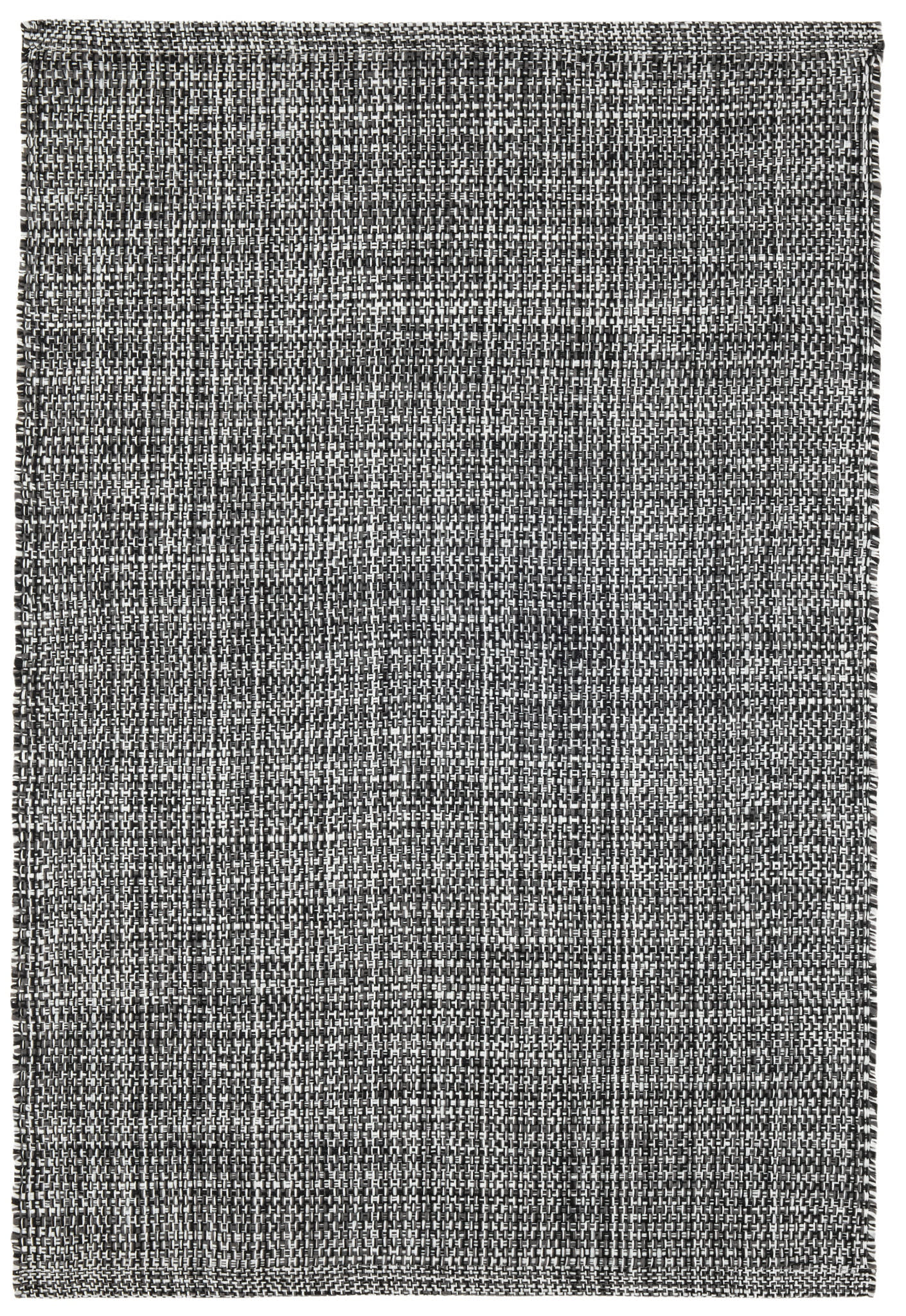 Fusion Handwoven Indoor/Outdoor Rug | Black