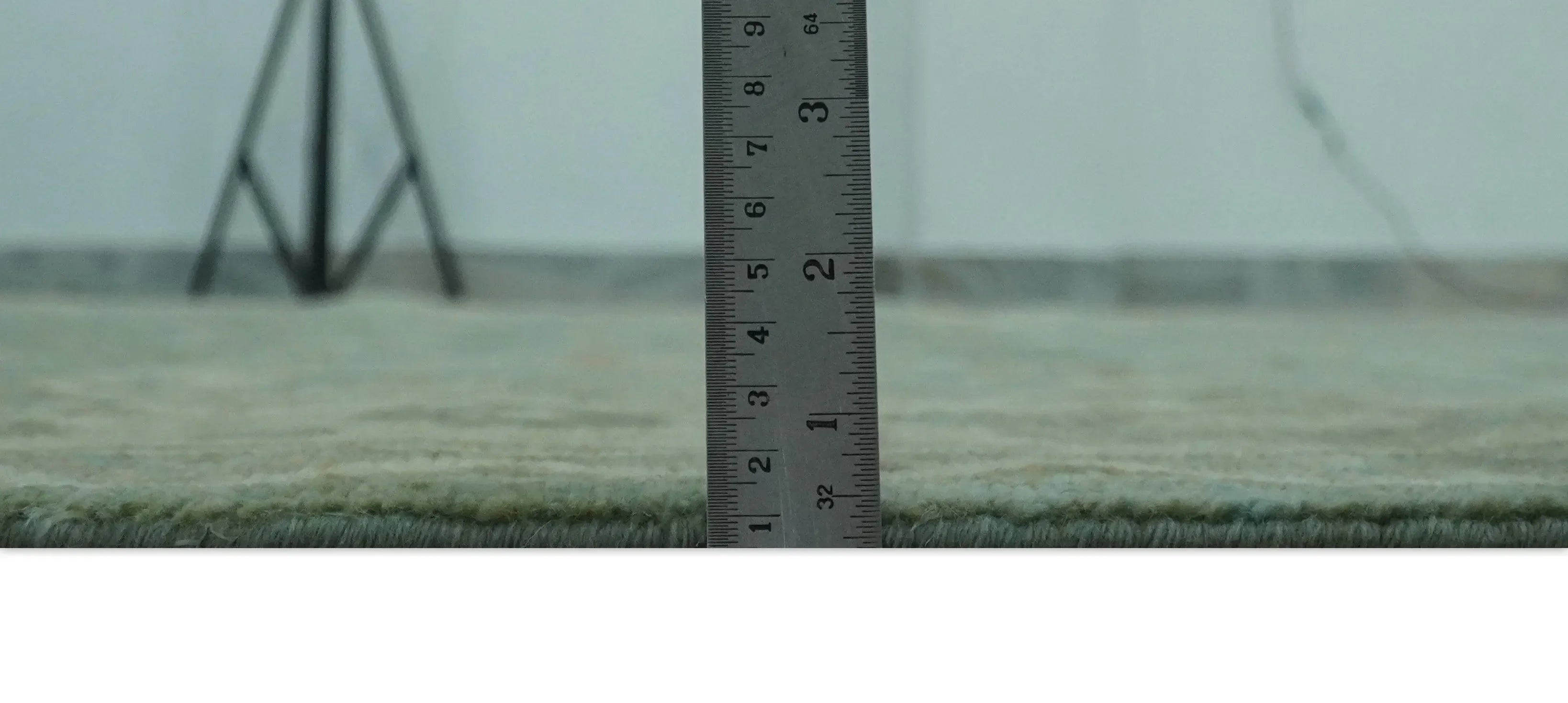 Antique design Green and Beige Traditional Oriental Oushak Custom Made wool area rug - The Mayfair Hall