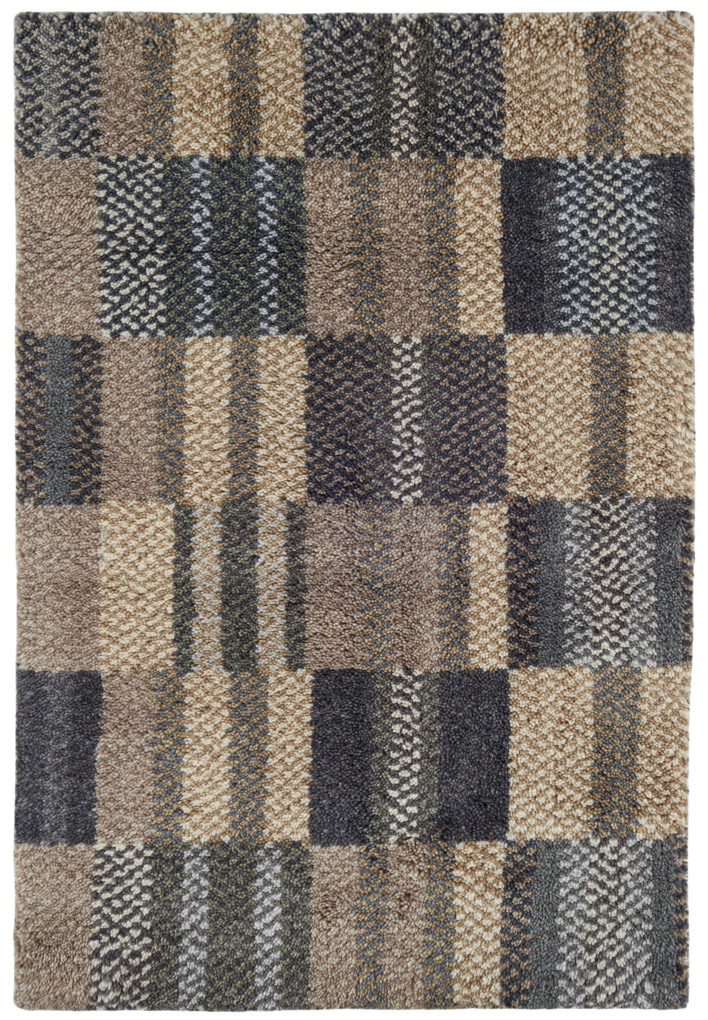 Fairhaven Hand Loom Knotted Wool Rug | Natural
