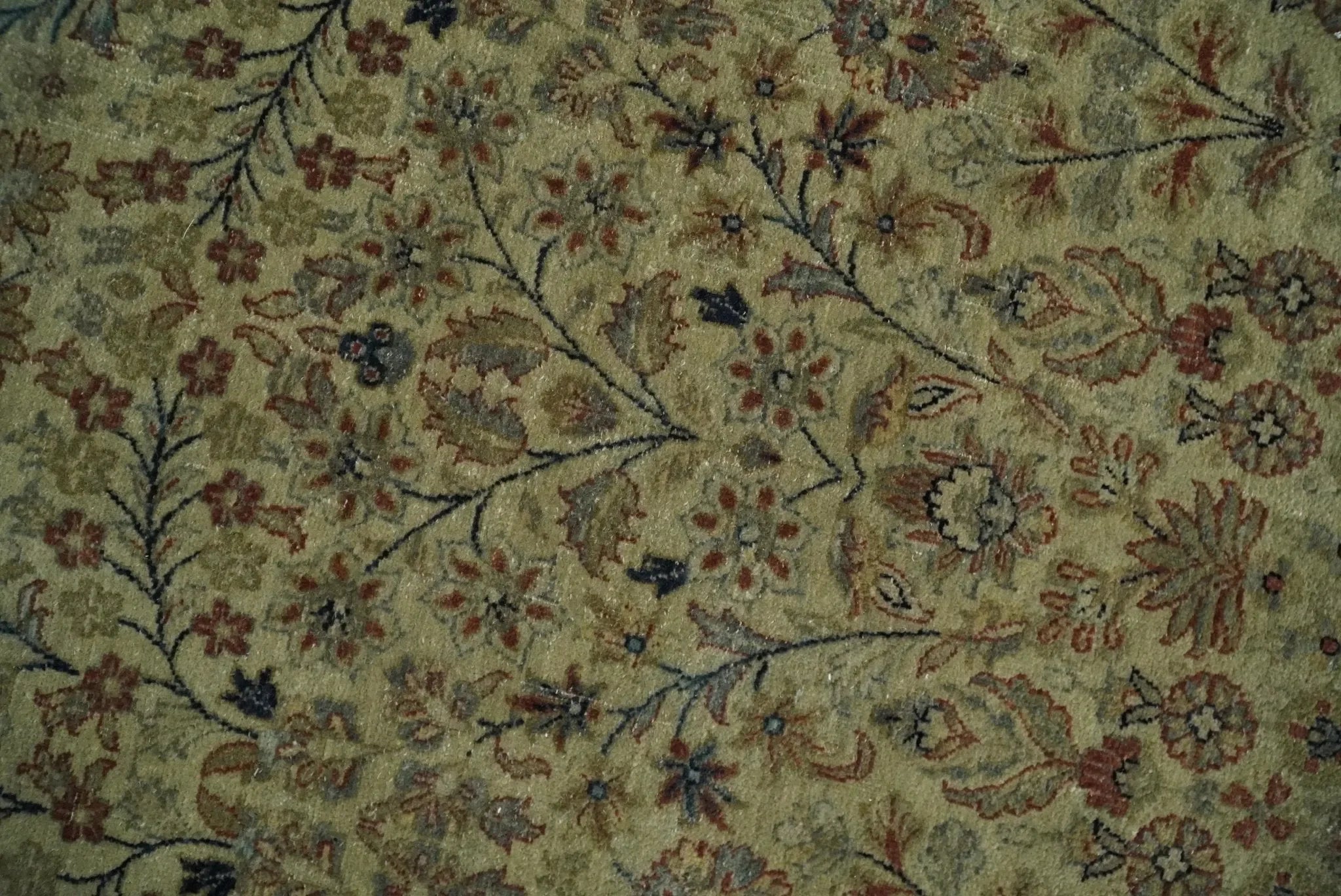 8x10 and 9x12 Vintage Brown Antique Persian Tabriz Fine Hand Knotted Wool Area Rug | TRD421 - The Mayfair Hall