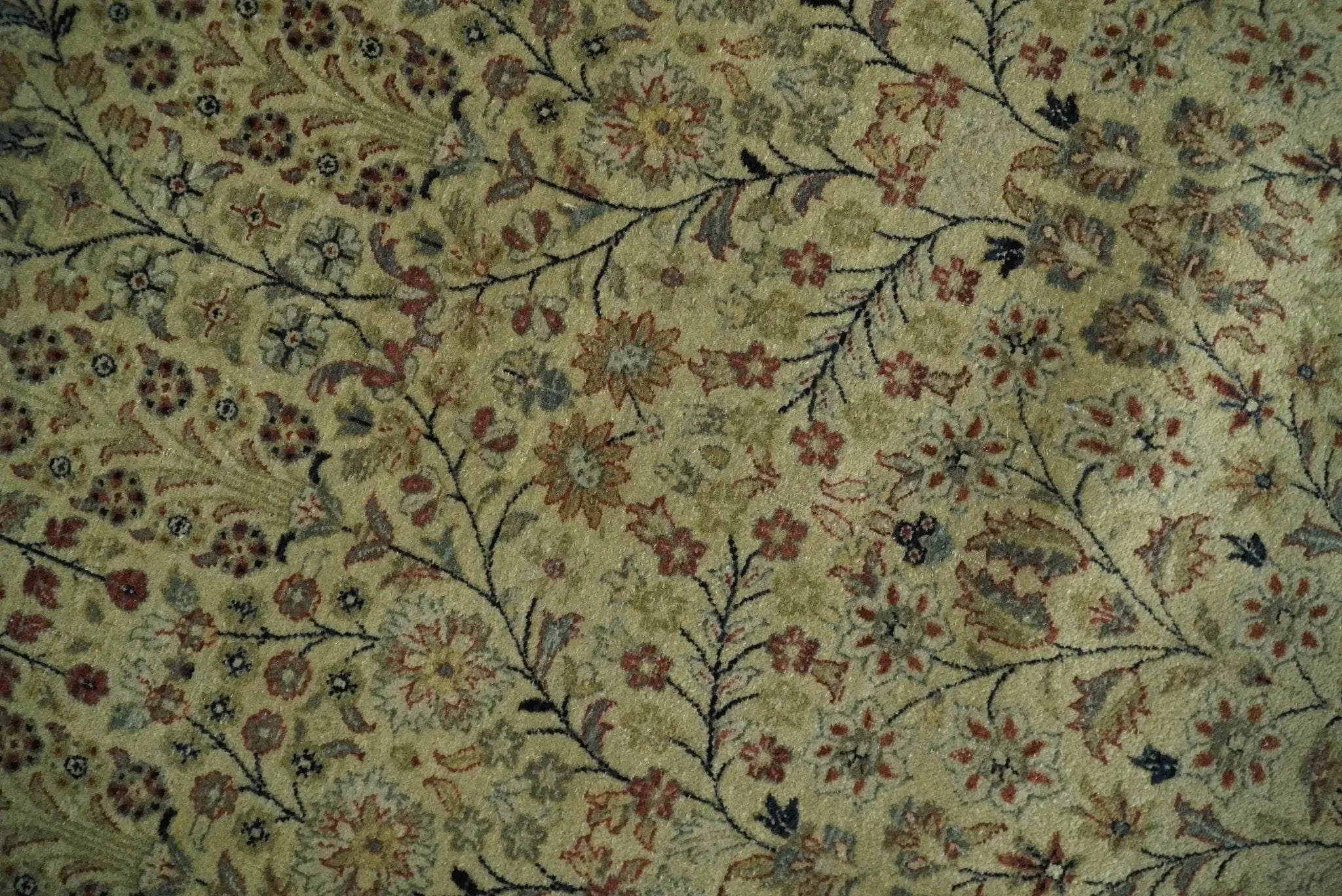 8x10 and 9x12 Vintage Brown Antique Persian Tabriz Fine Hand Knotted Wool Area Rug | TRD421 - The Mayfair Hall