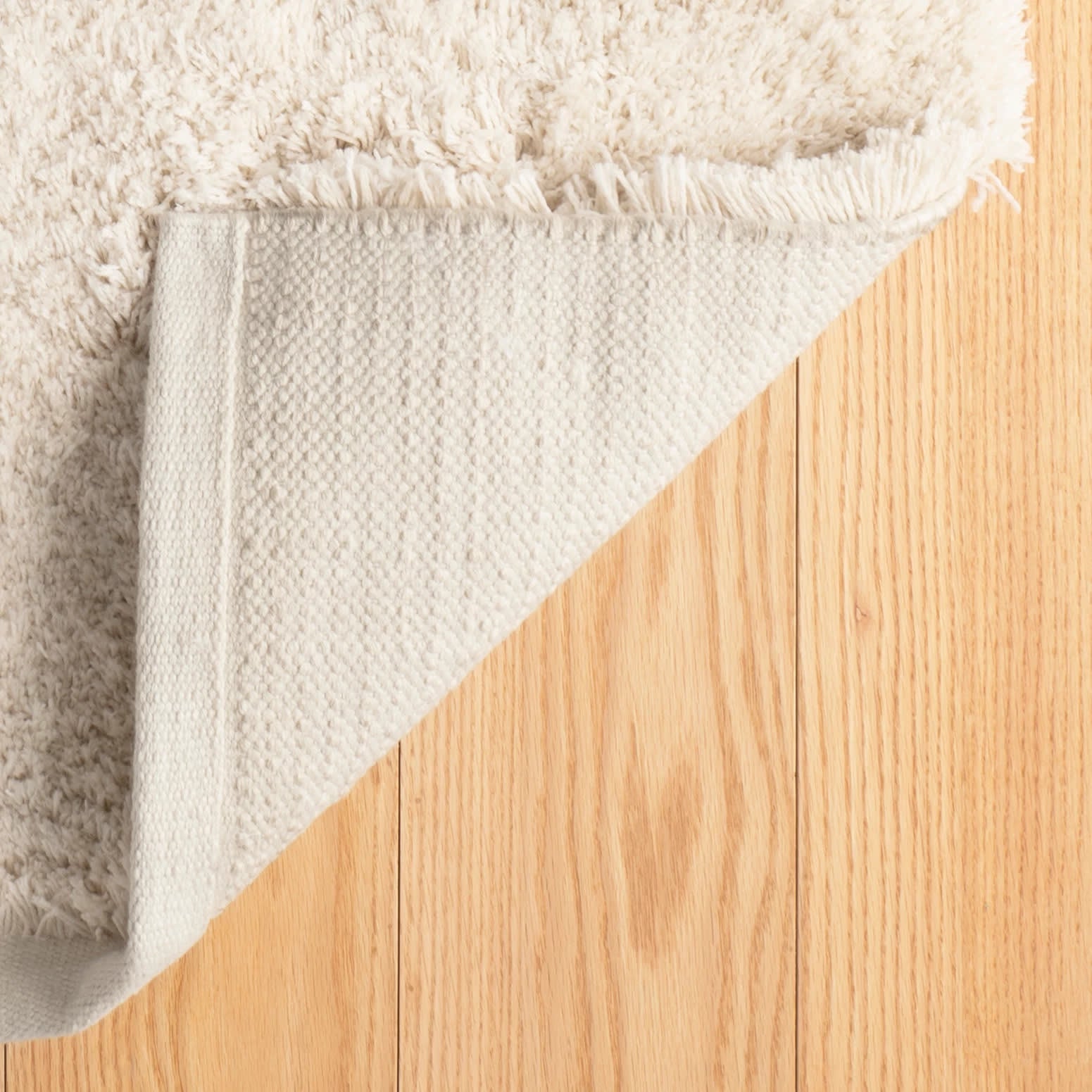 Kodiak Handwoven Microfiber Performance Rug | Ivory