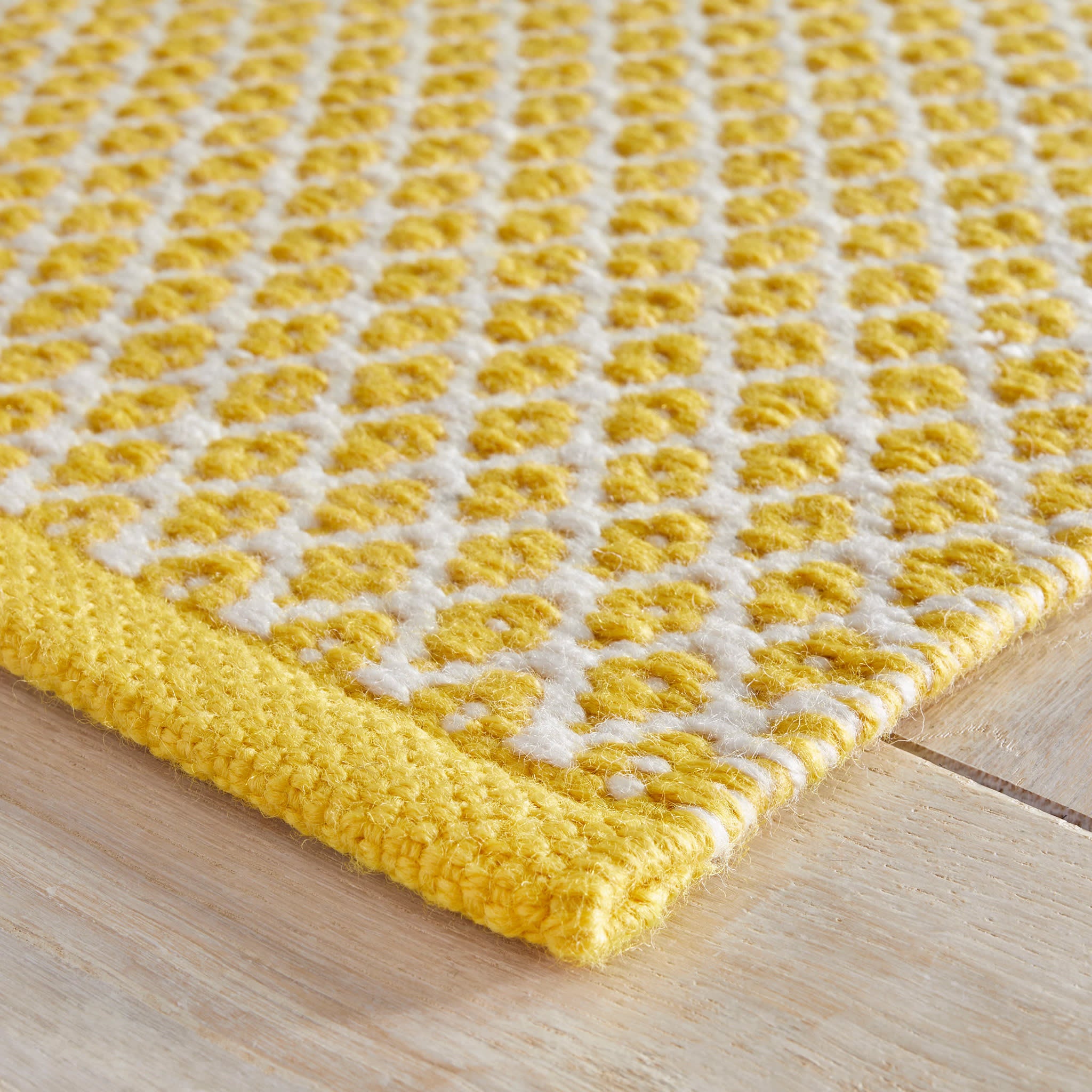 Mainsail Handwoven Indoor/Outdoor Rug | Yellow