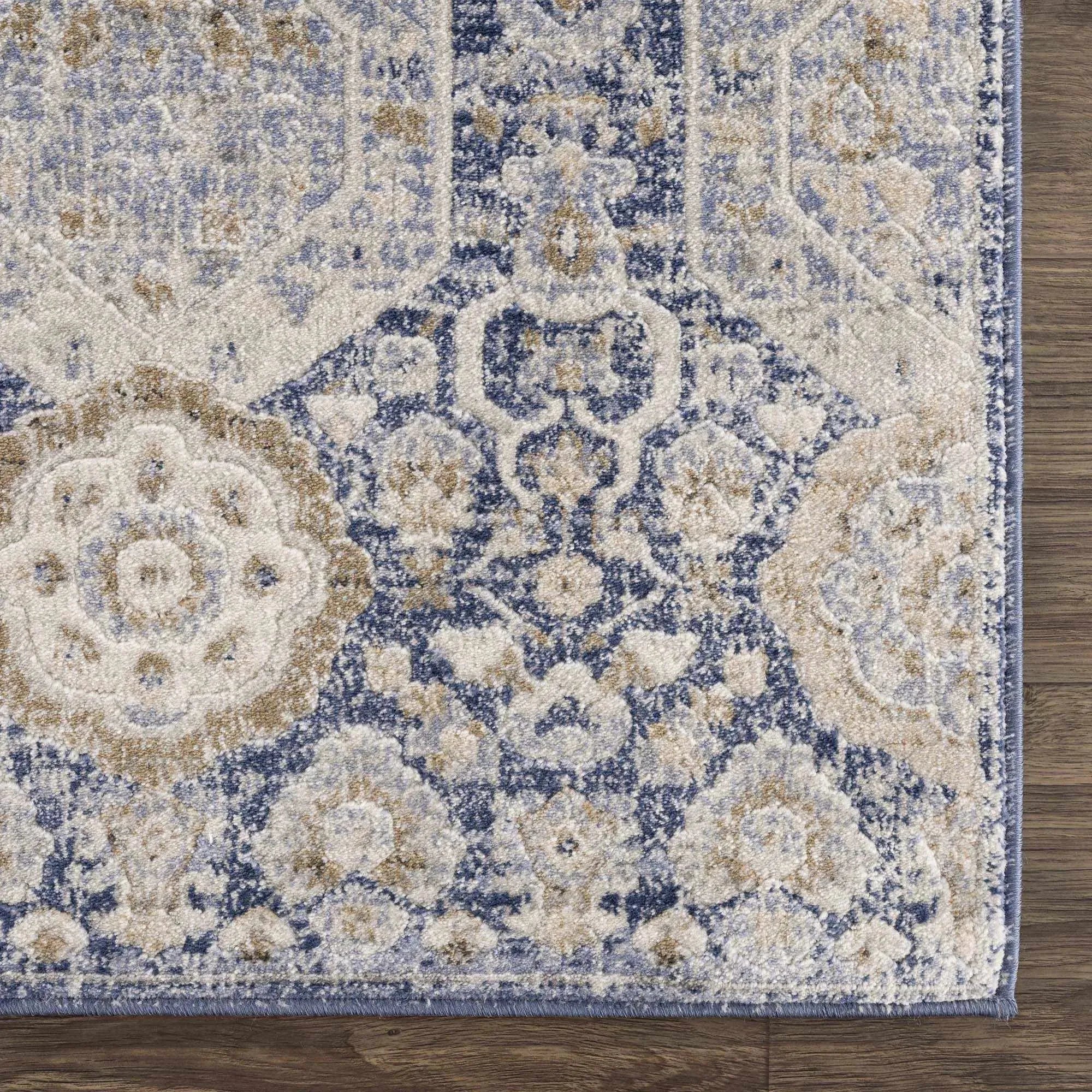 Parkerfield Blue Area Rug - The Mayfair Hall