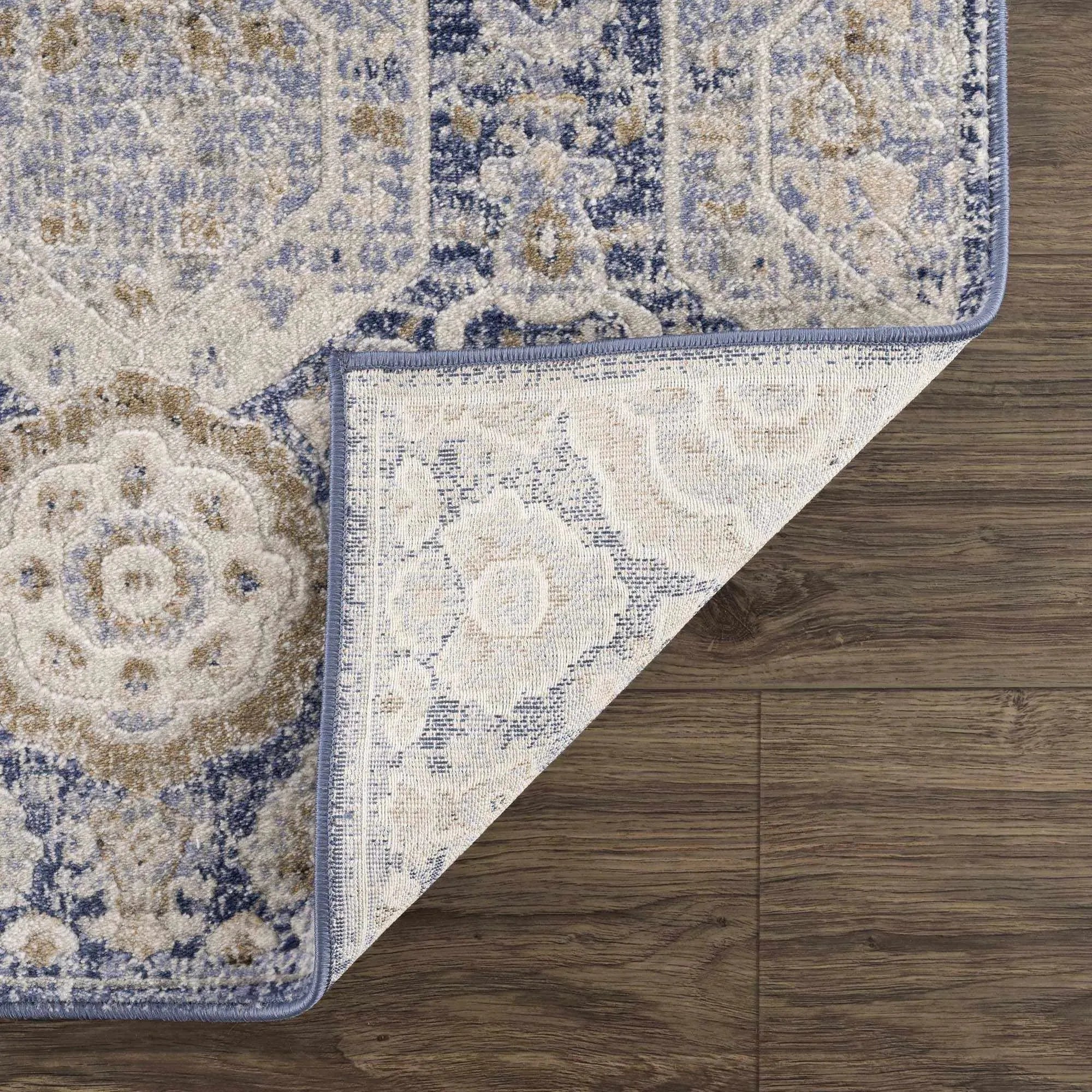 Parkerfield Blue Area Rug - The Mayfair Hall