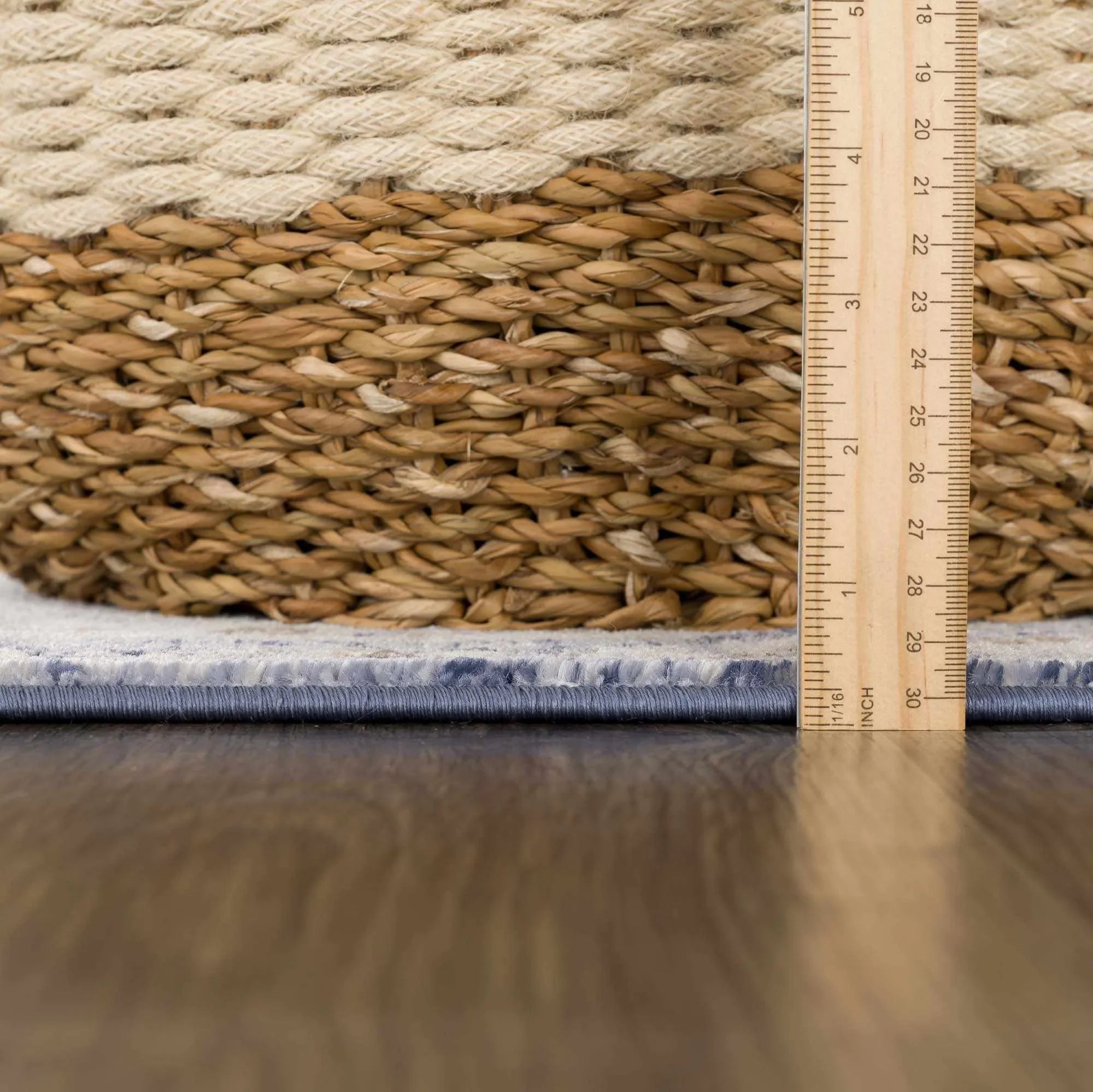 Parkerfield Blue Area Rug - The Mayfair Hall