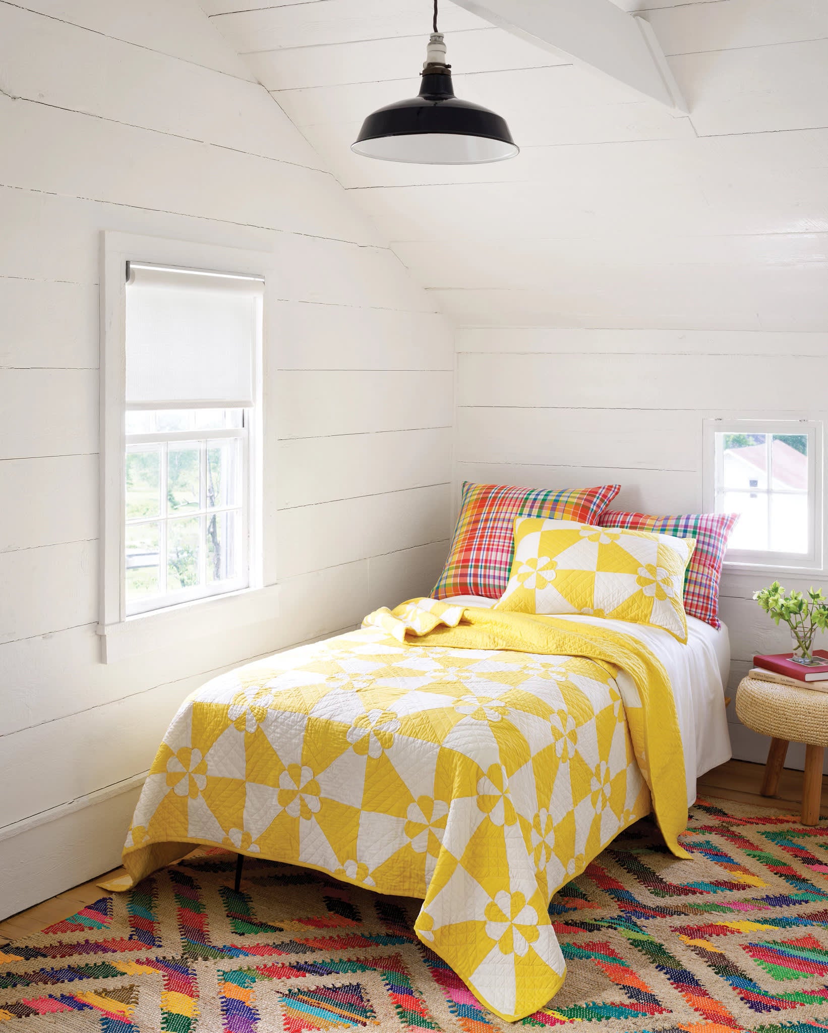 Tetra Chindi Handwoven Jute Rug | Multi