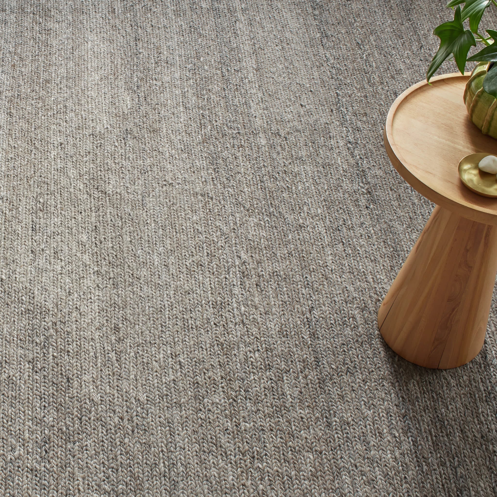 Solimar Handwoven Wool Rug | Natural