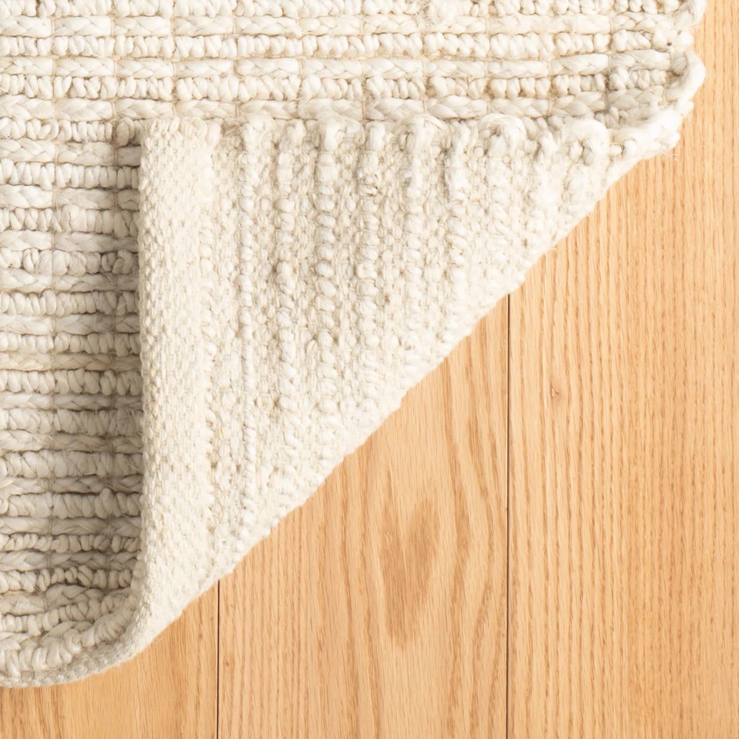 Dunes Handwoven Jute Rug | Bleached Oak
