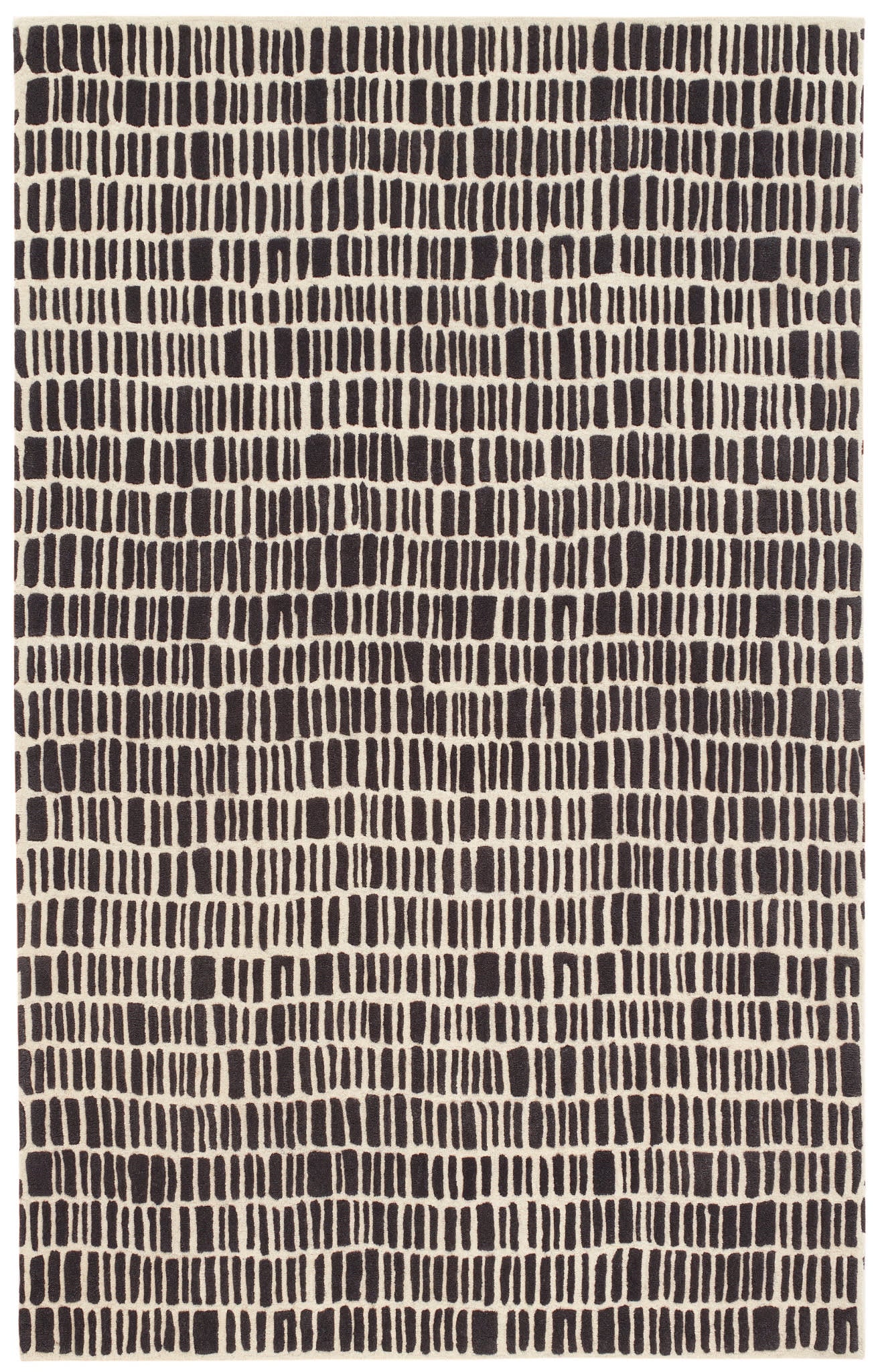 Hand Tufted Wool Rug | Charcoal