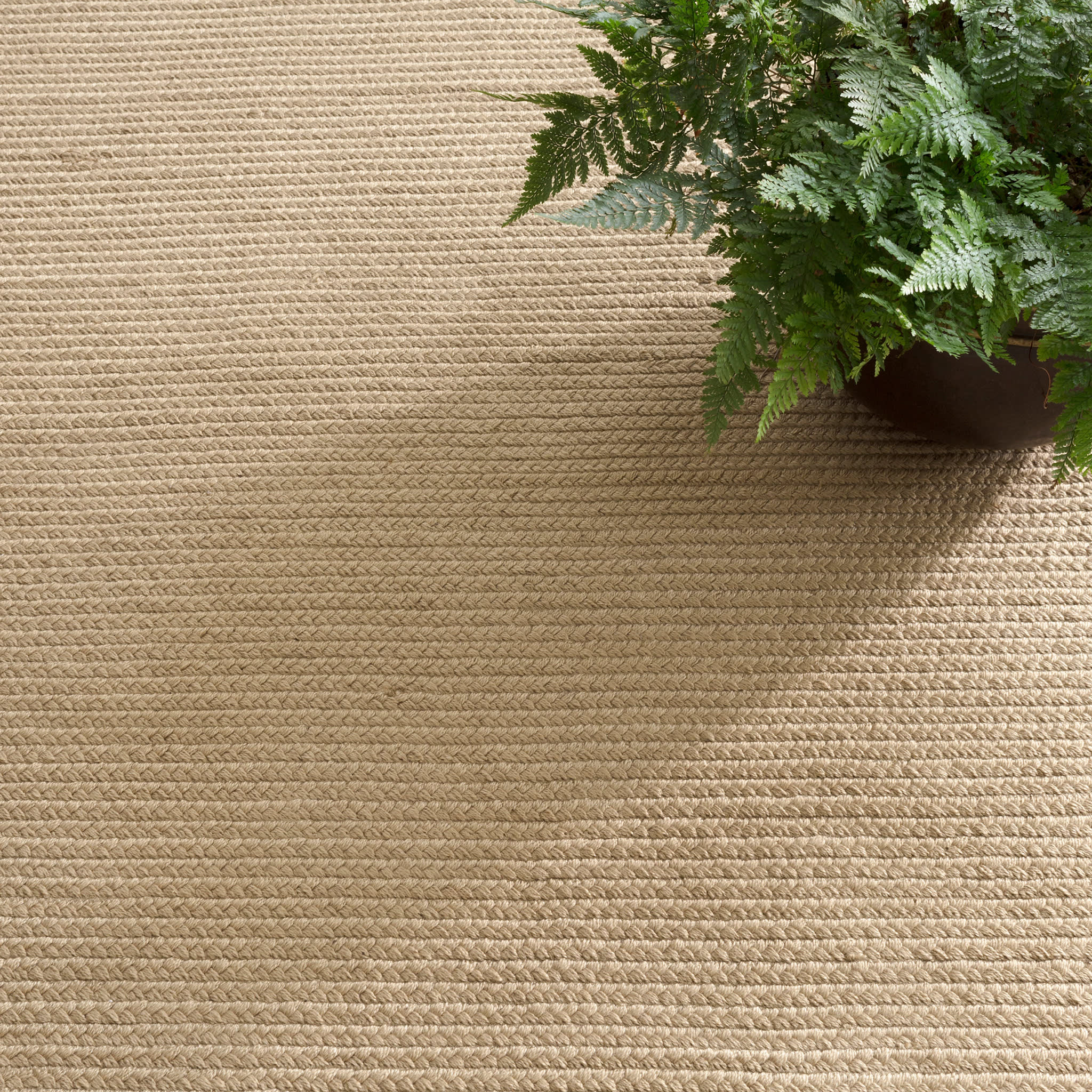 Rio Braided Handwoven Indoor/Outdoor Rug | Neutral