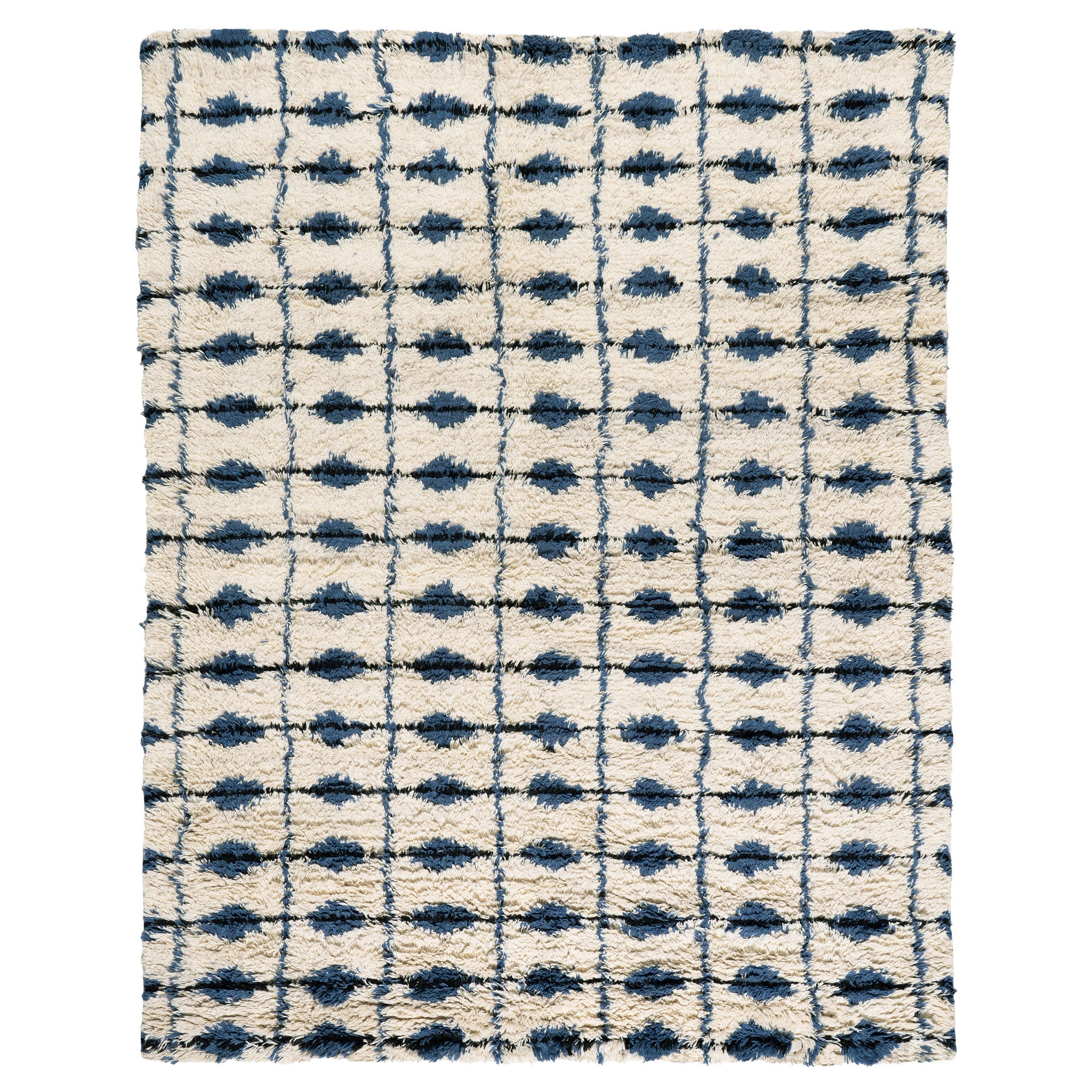 Noma Handwoven Wool Rug | Indigo