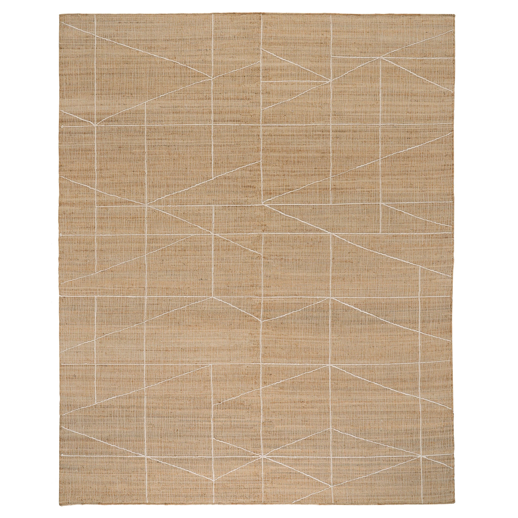 Judson Handwoven Jute Rug | Natural/Ivory