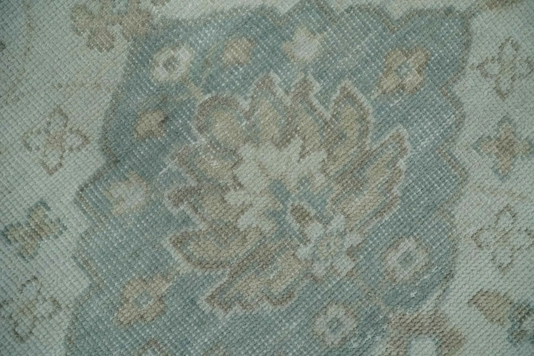 Custom Made Antique Style Neutral Ivory and Camel Custom Made wool Area Rug - The Mayfair Hall