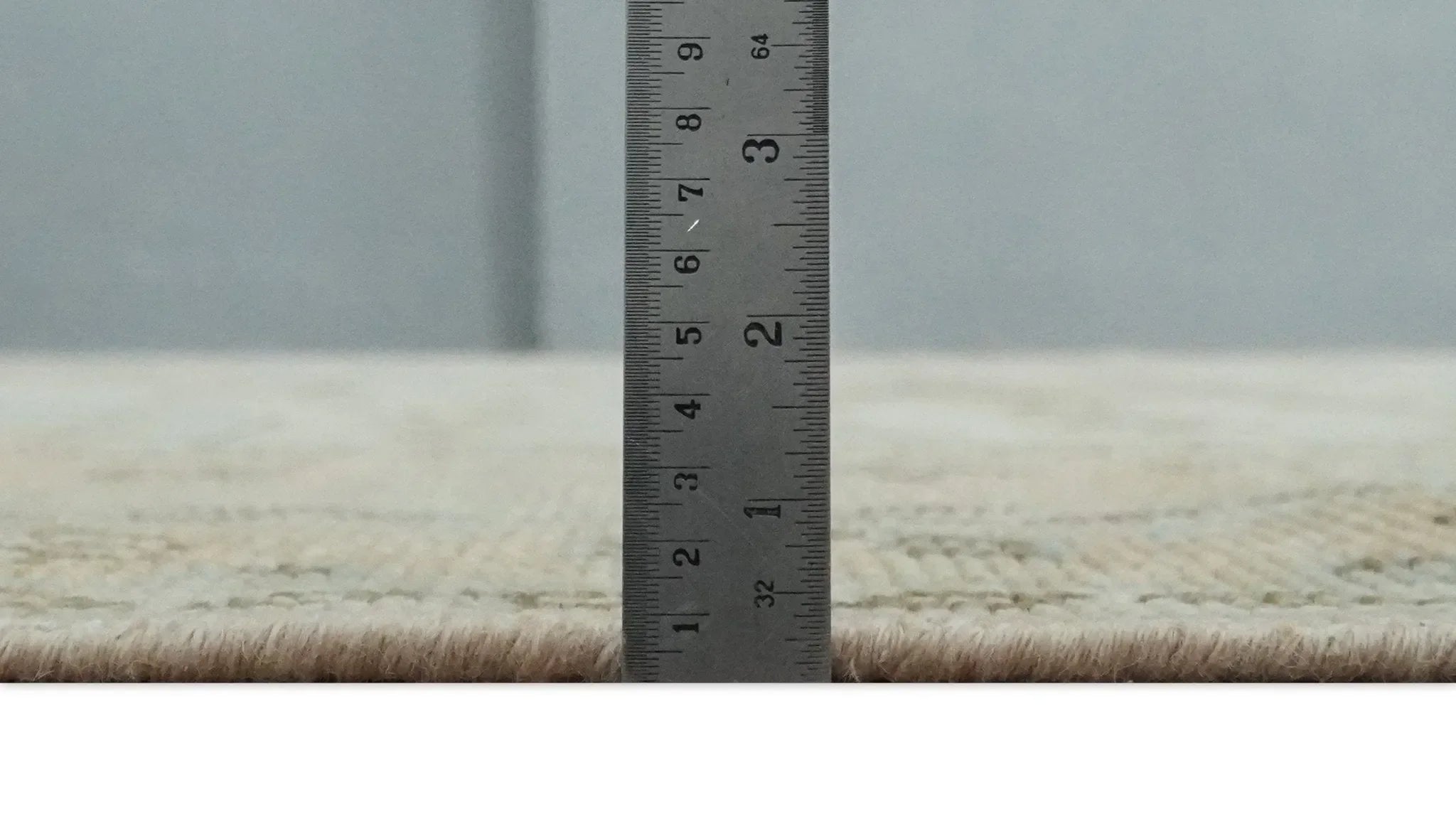 Custom Made Low Pile Hand Knotted Peach and Blue Traditional Design Wool Area Rug - The Mayfair Hall