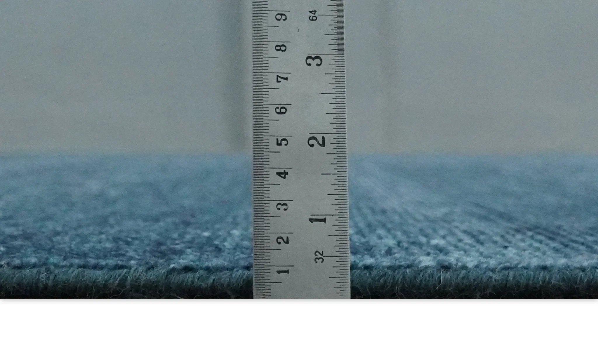 Custom Made Midnight blue Solid Hand knotted Modern wool Area Rug - The Mayfair Hall