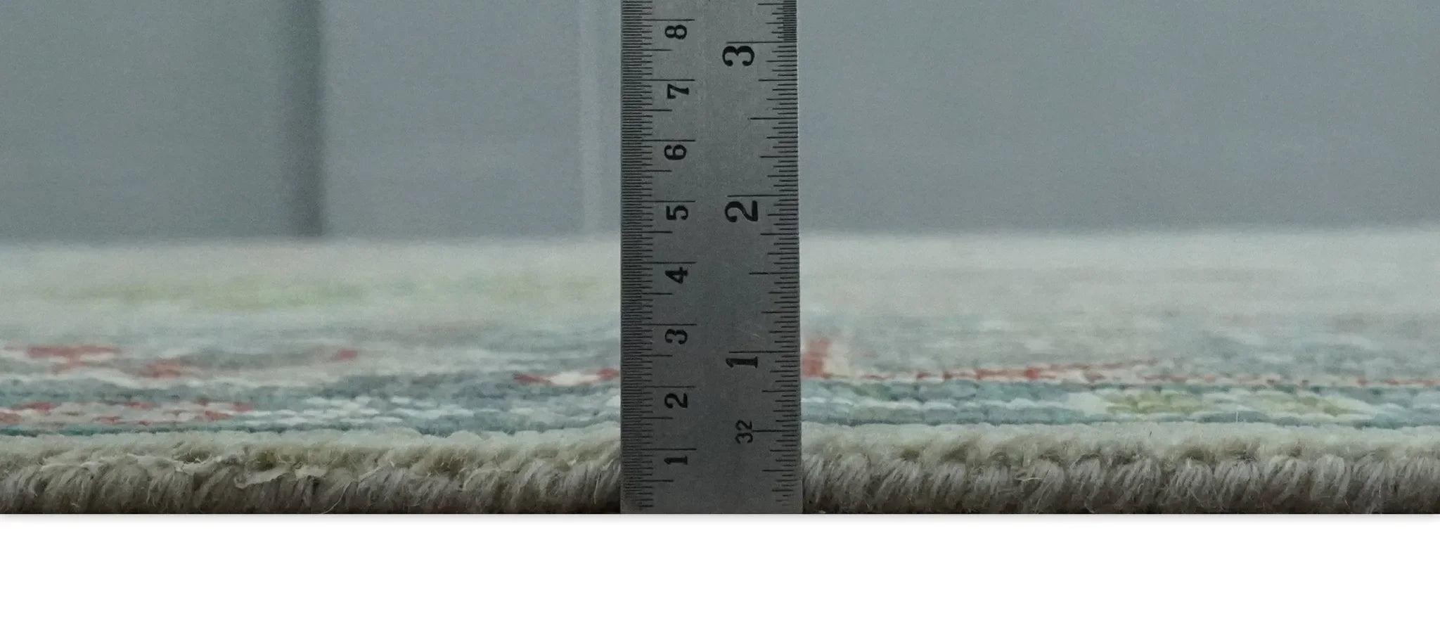 Custom Made Silver and Gray Oushak Hand Knotted Traditional Wool Rug - The Mayfair Hall