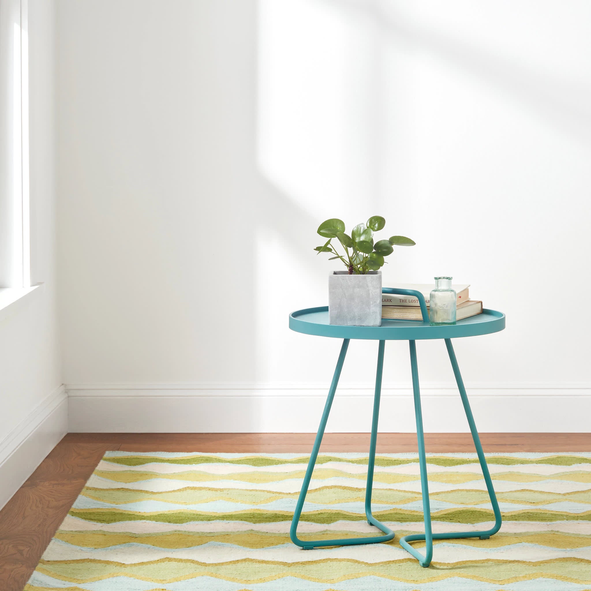 Safety Net Handwoven Indoor/Outdoor Rug | Green