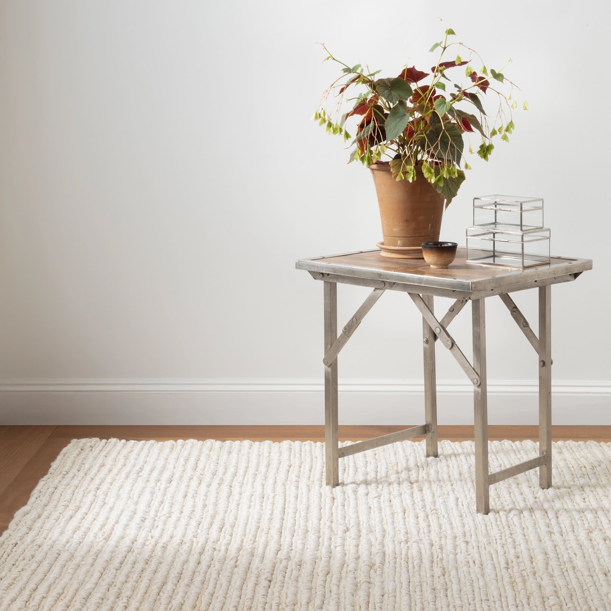 Dunes Handwoven Jute Rug | Bleached Oak