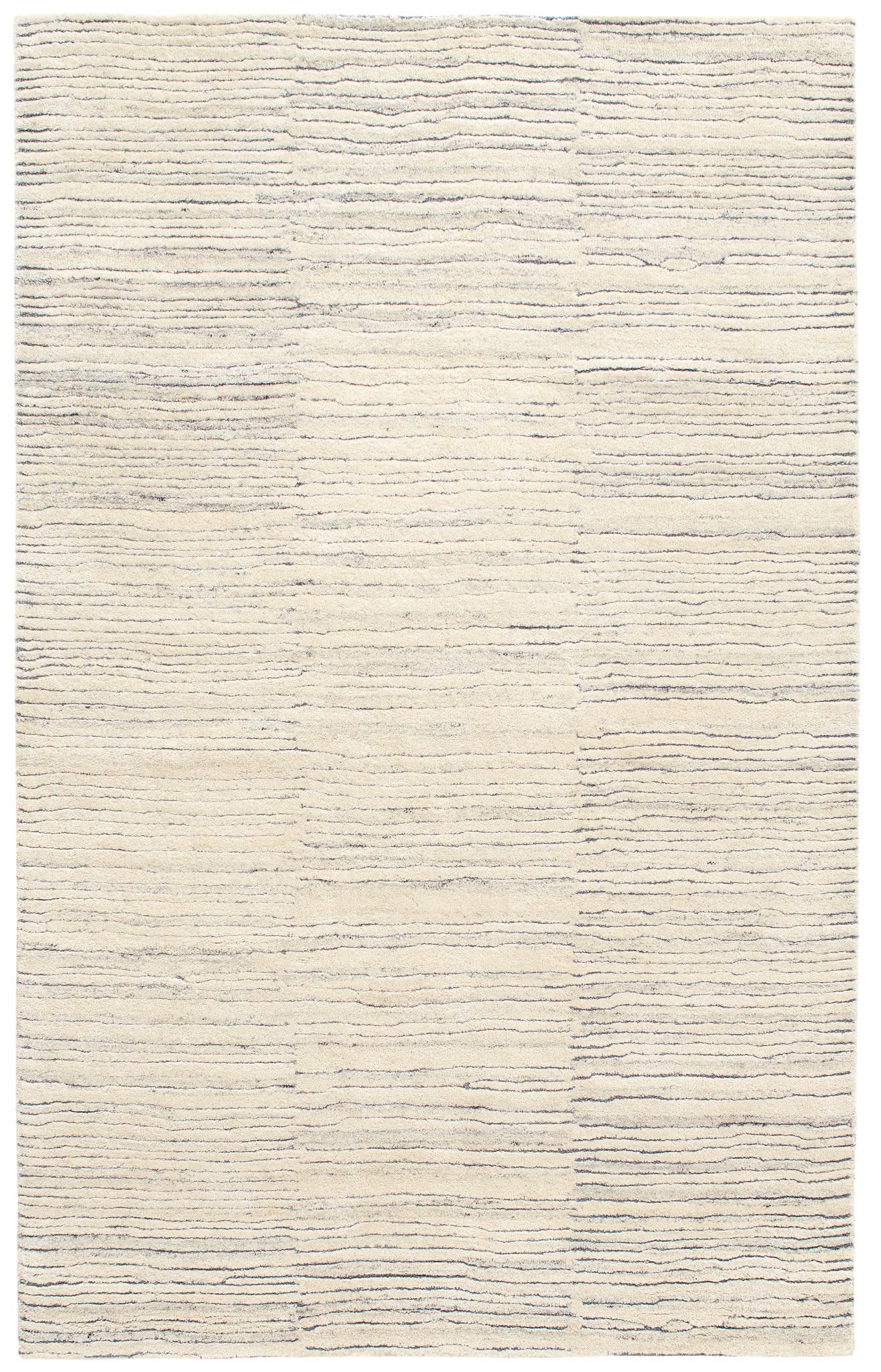 Avery Hand Tufted Wool Rug | Pewter Blue