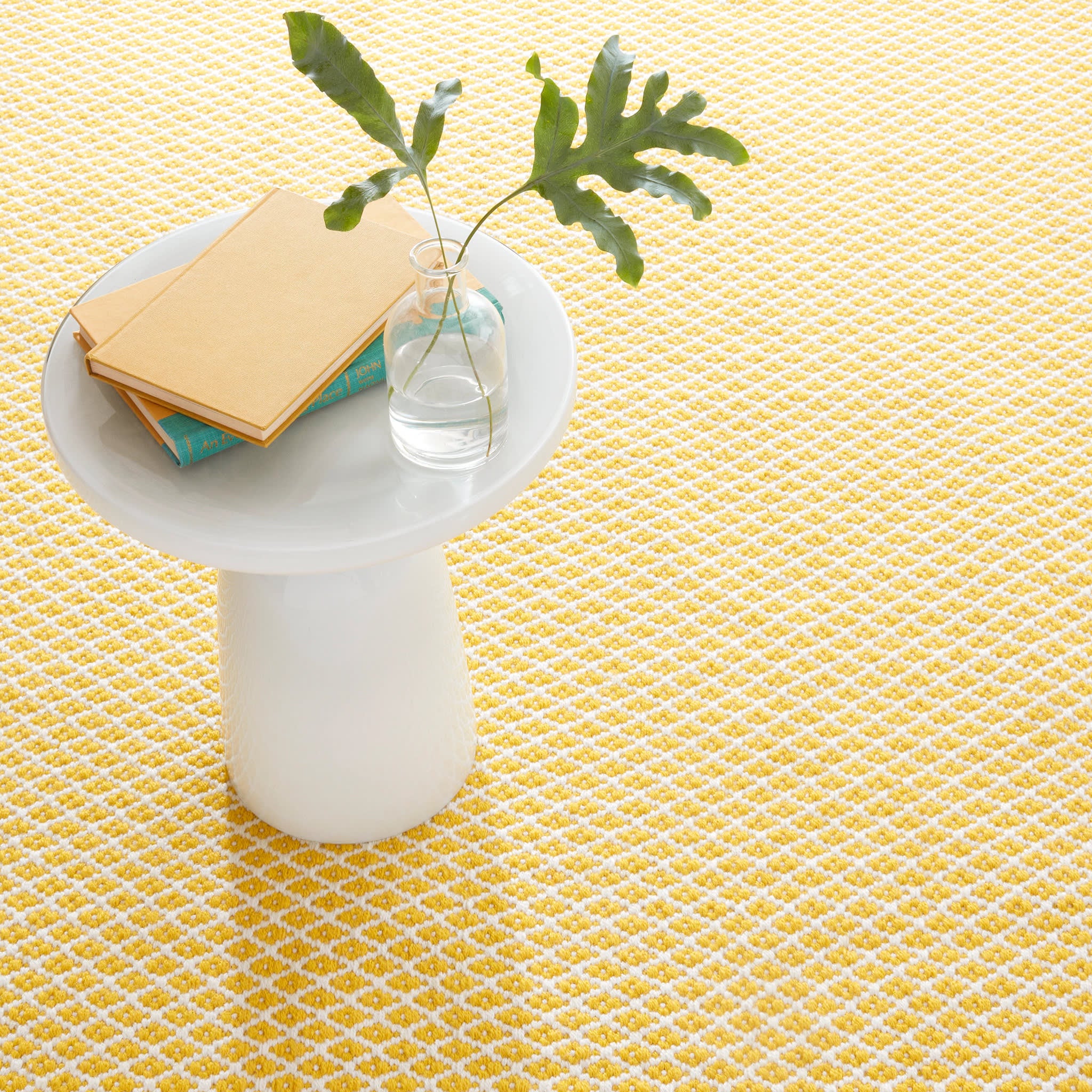 Mainsail Handwoven Indoor/Outdoor Rug | Yellow