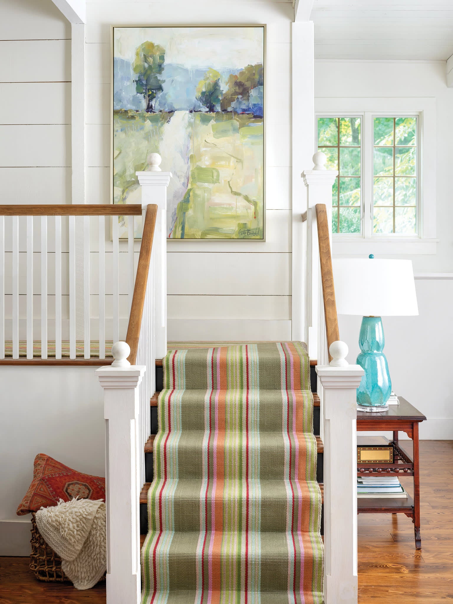 Stone Soup Handwoven Cotton Rug | Multi