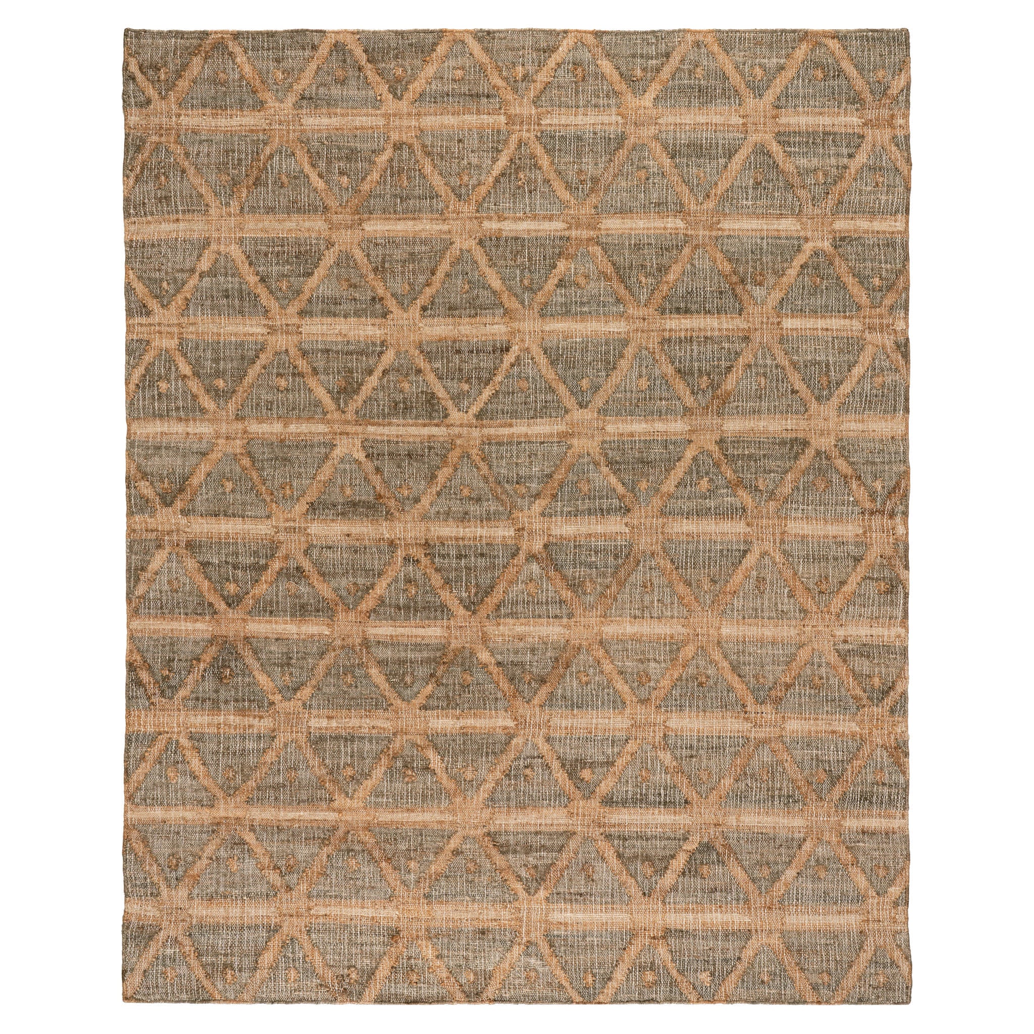 Rumi Handwoven Jute Rug | Brown