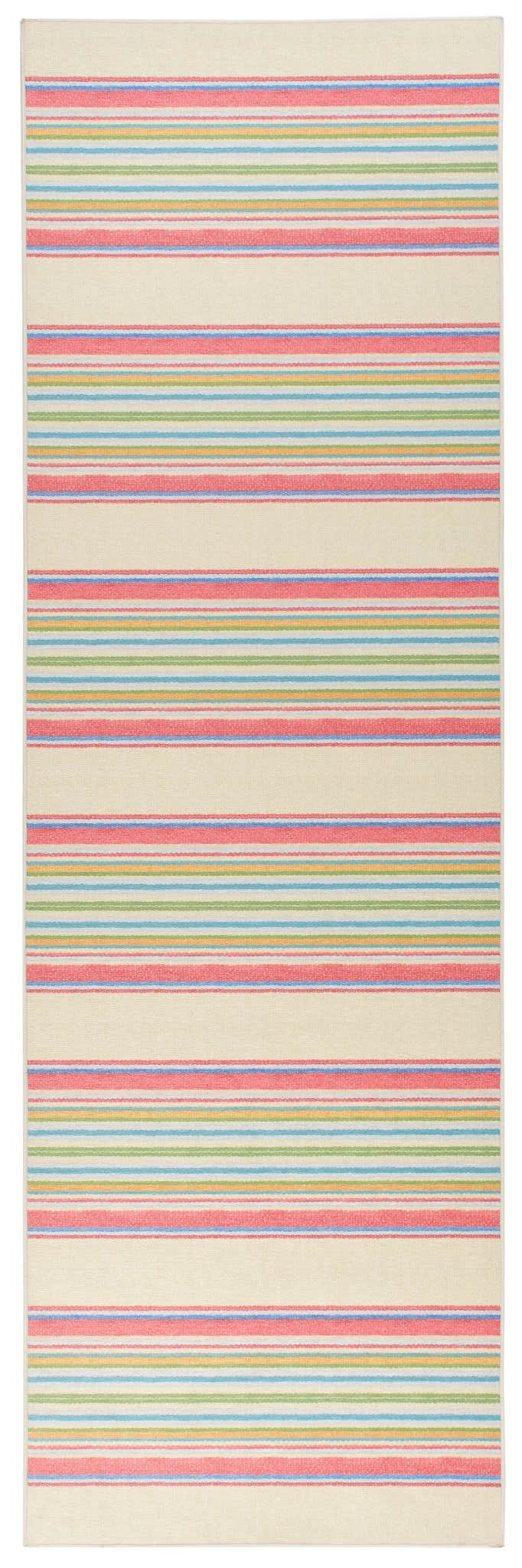 Cady Stripe Machine Washable Rug | Multi